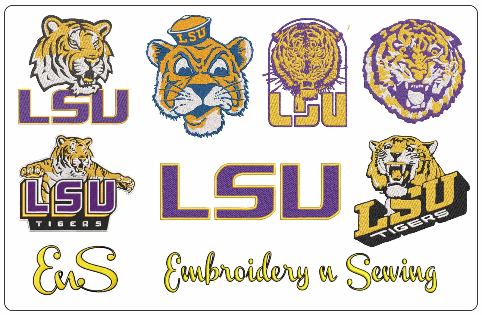 LSU Fighting Tigers Mega Pack