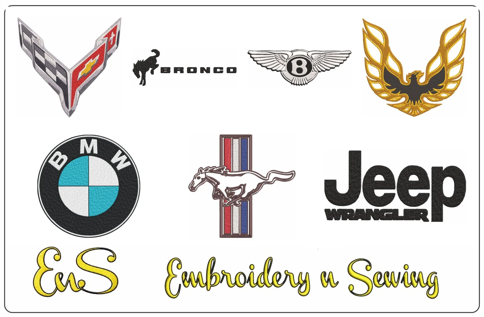 Classic Car Logos Mega Pack