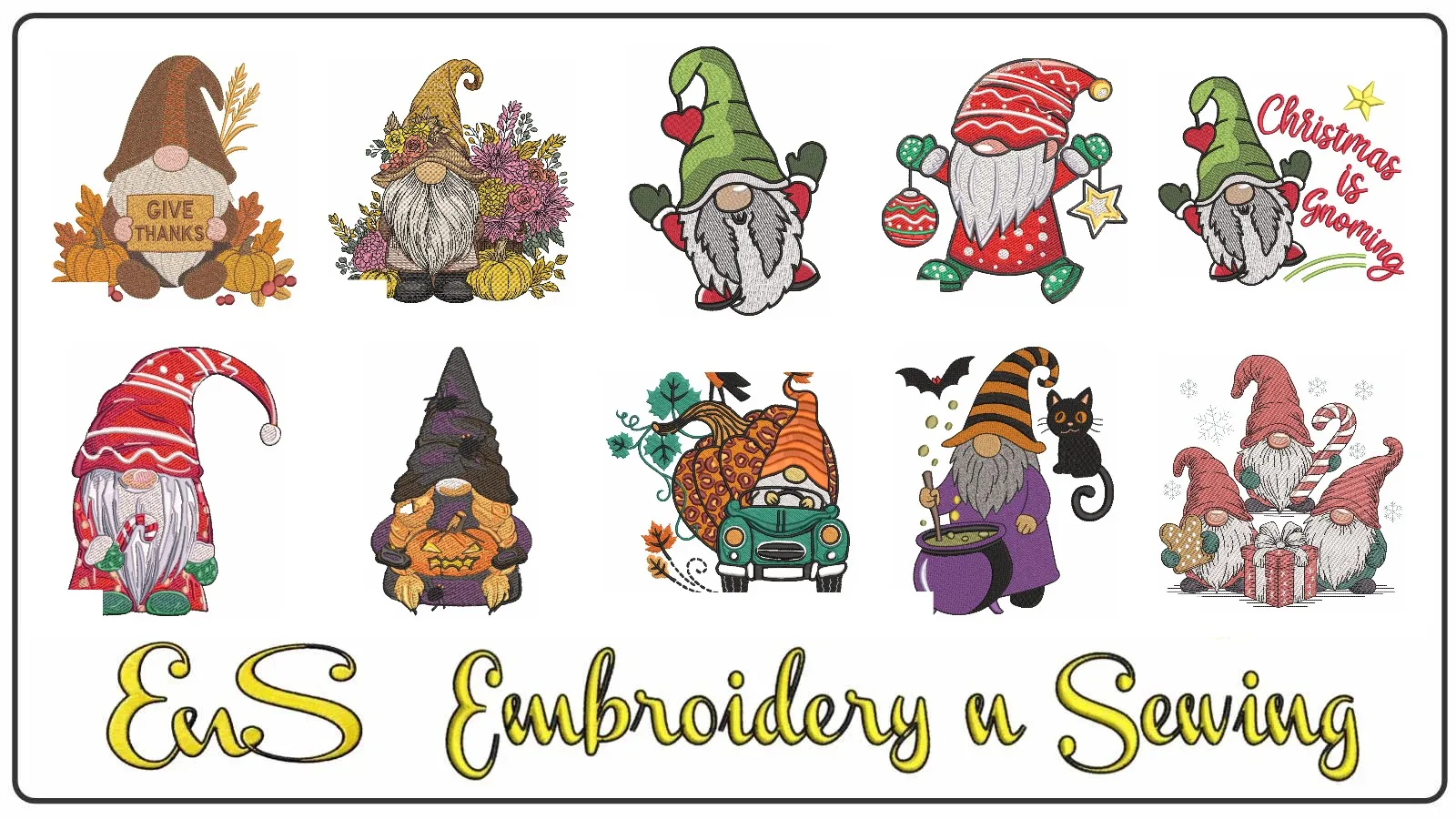Gnomes for Every Season Bundle