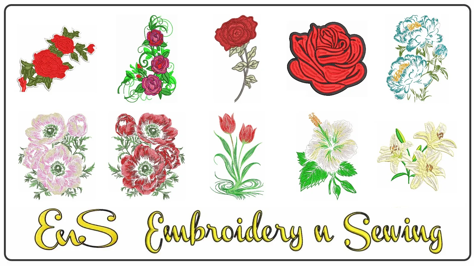 Roses & Garden Blooms Bundle