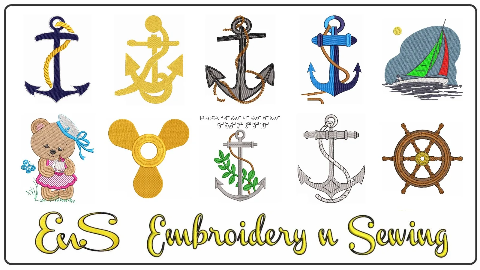 Nautical & Anchors Bundle