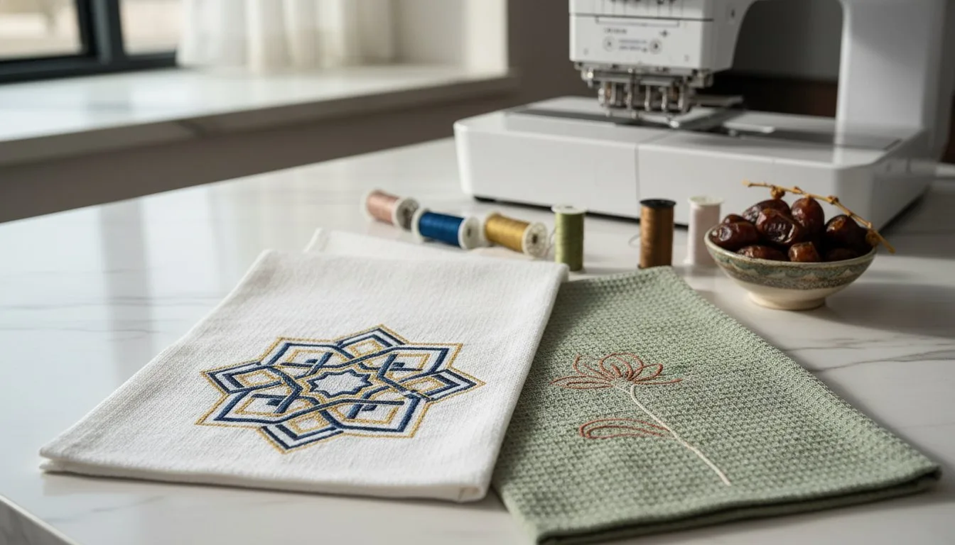 50+ Kitchen Towel Embroidery Ideas to Brighten Your Home