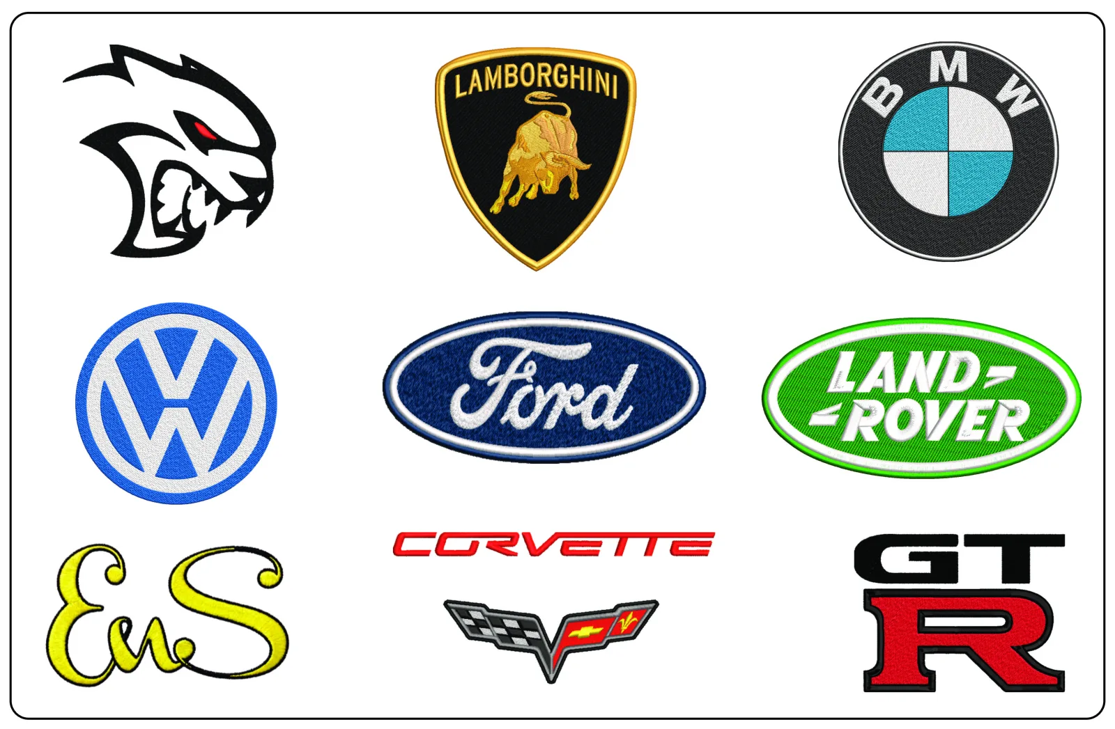 Car Logo Meanings and How to Master Them in Machine Embroidery