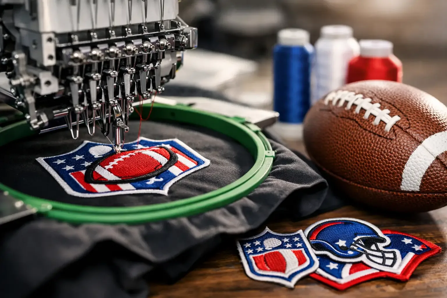 NFL Embroidery Designs for Fast, Custom Projects