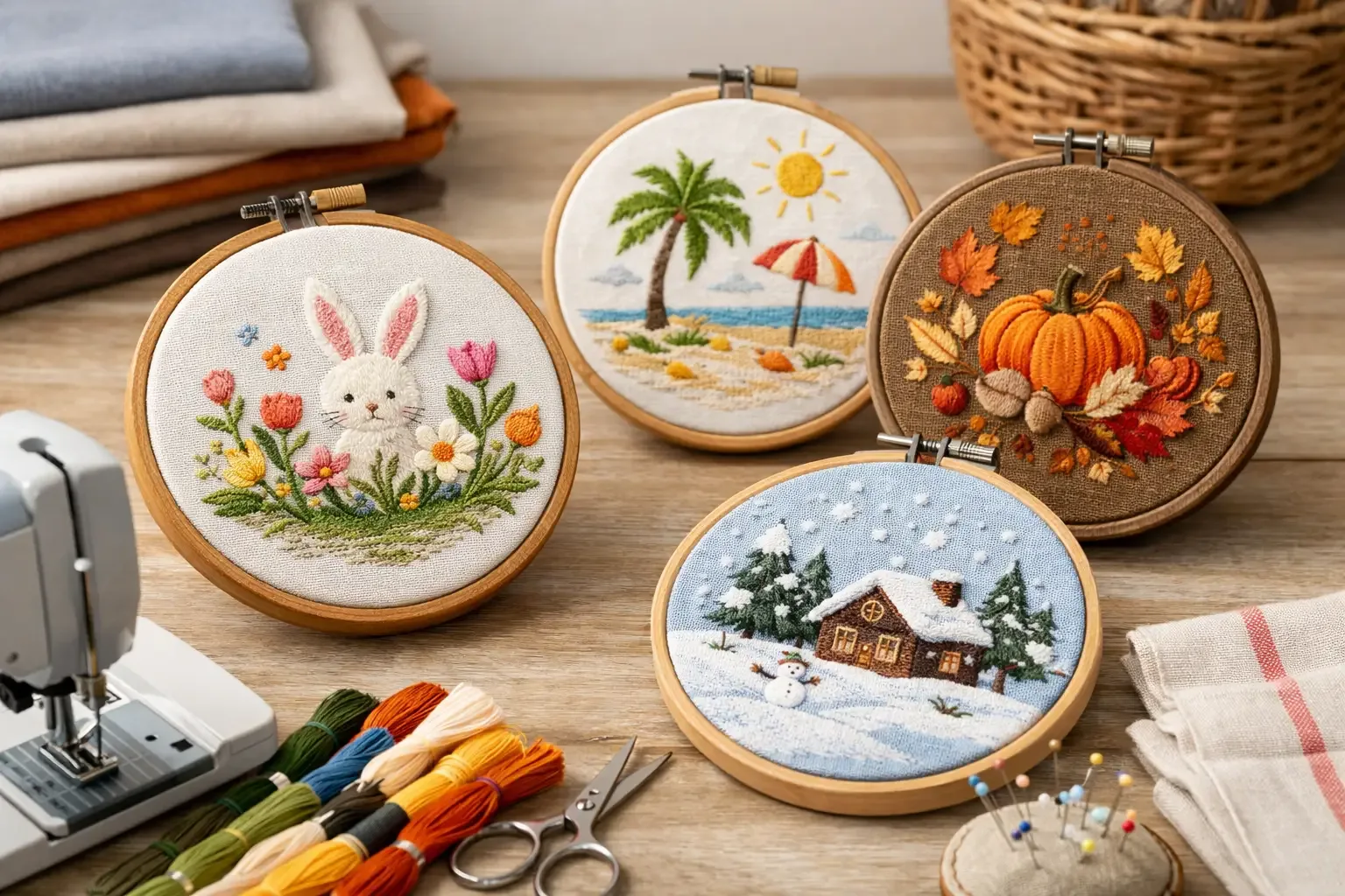 Seasonal Embroidery Designs Download Guide