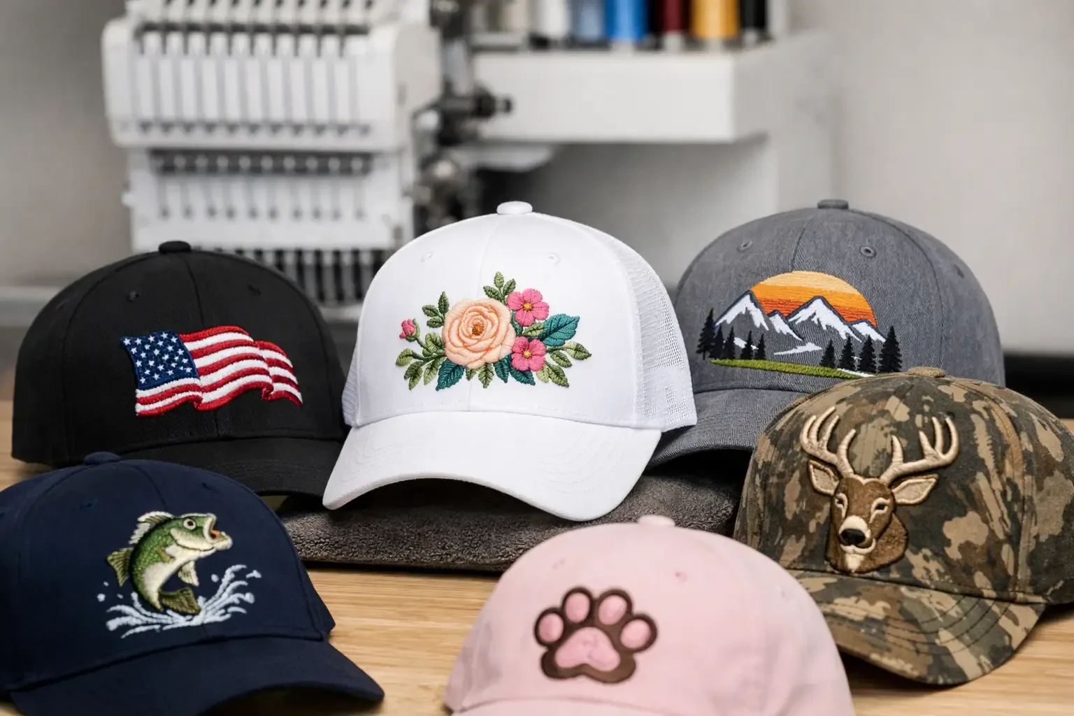 Best Embroidery Designs for Hats That Sell