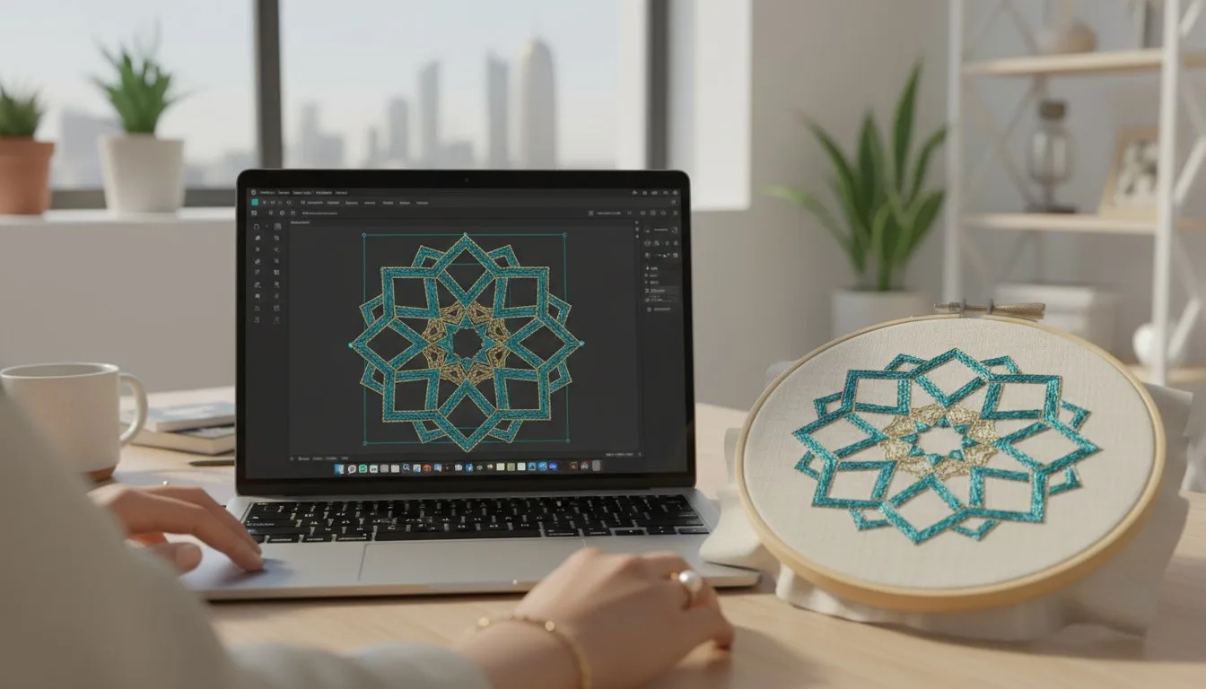 How to Resize Embroidery Designs Safely