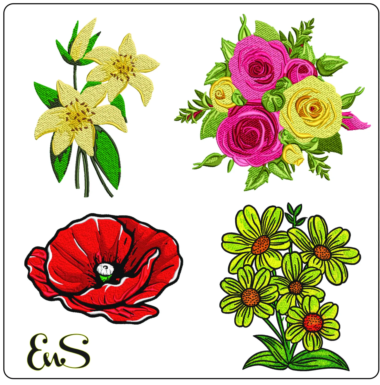 Flower Embroidery Patterns for Every Project