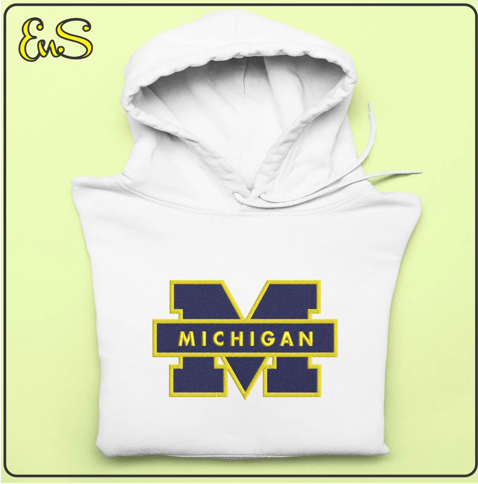 A Team Hoodie Embroidery Project Example