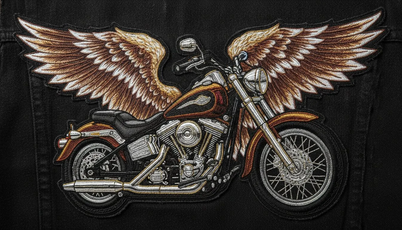 Motorcycle Embroidery Designs: A Guide to Biker-Themed Machine Patterns