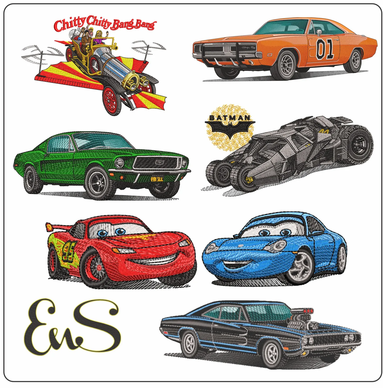 Iconic Movie and TV Show Car Embroidery Designs: A Guide for 2026