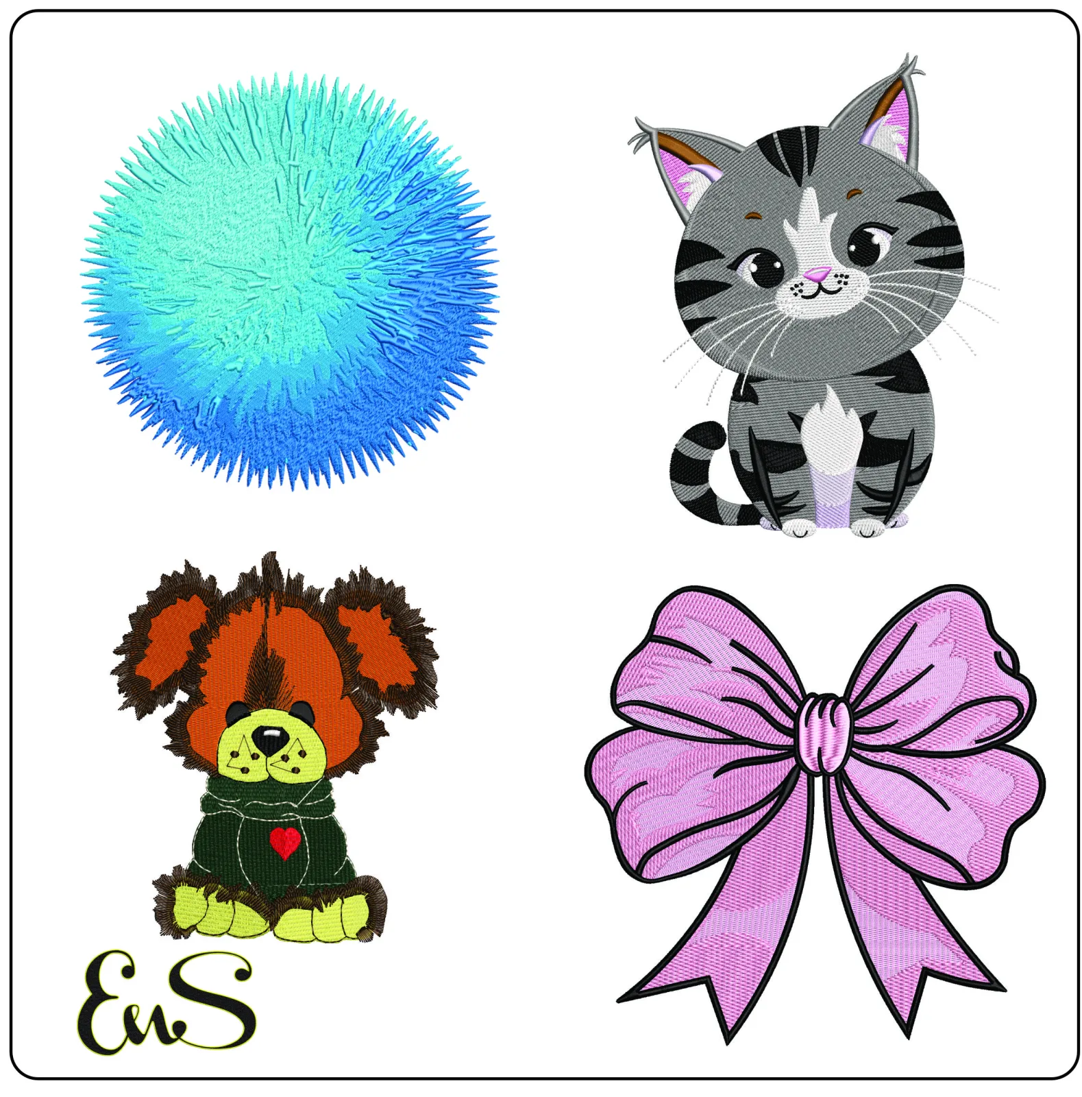 How to Embroider Baby Bibs for Sweet Gifts