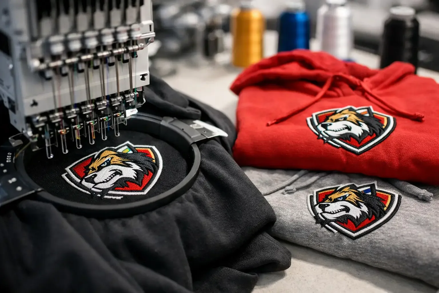 How to Embroider Team Hoodies for the Season