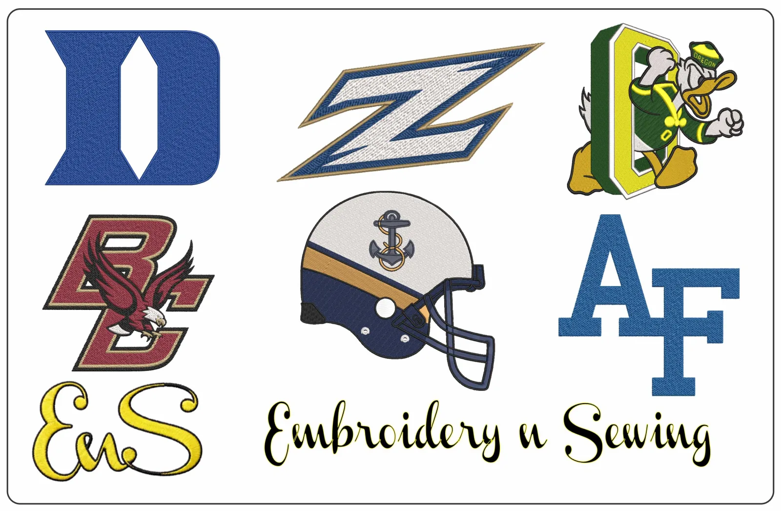 Where to Find Quality College Sports Embroidery Designs