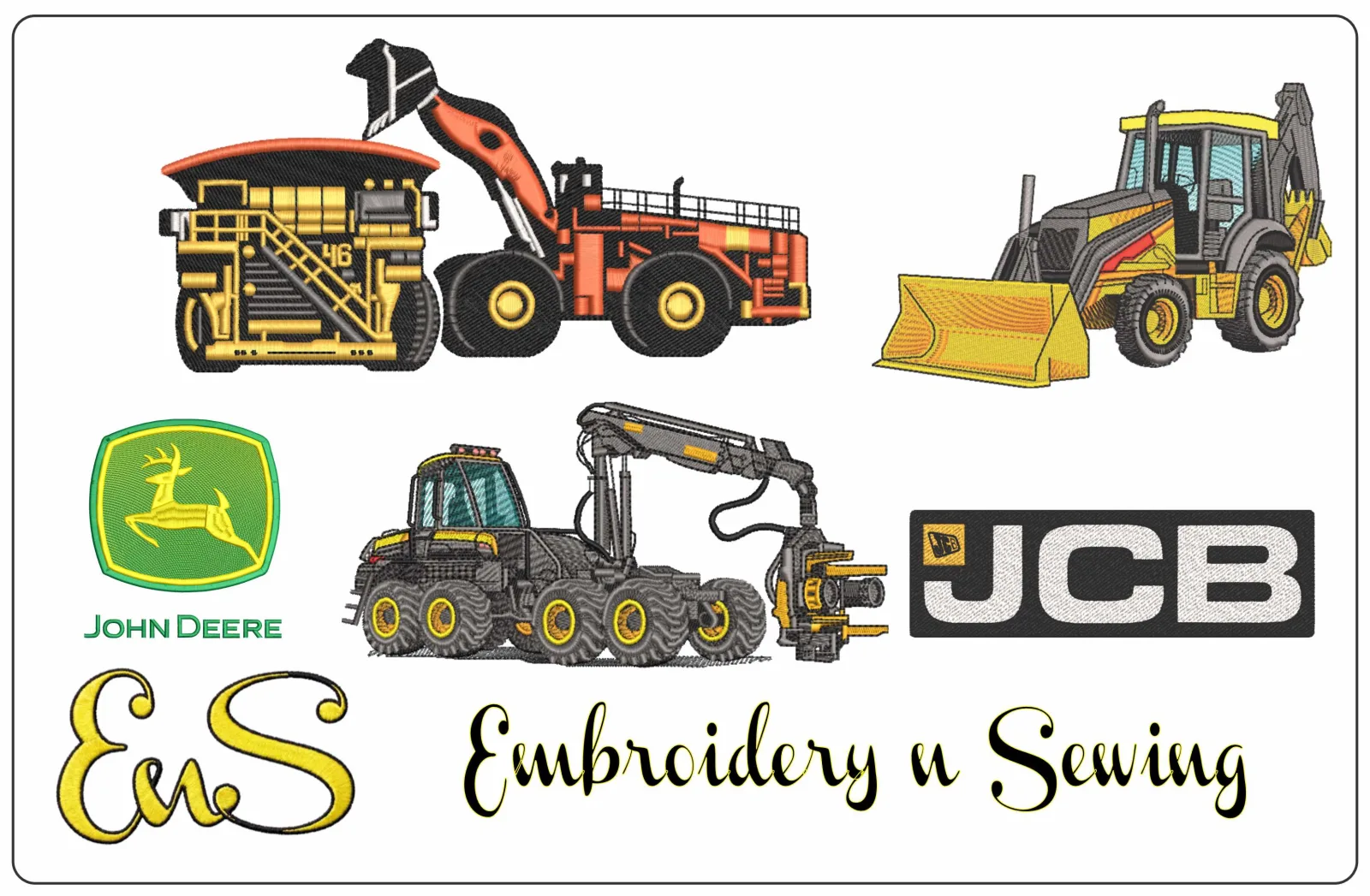 Construction Vehicle Embroidery Designs: A Complete Guide to Machine Patterns