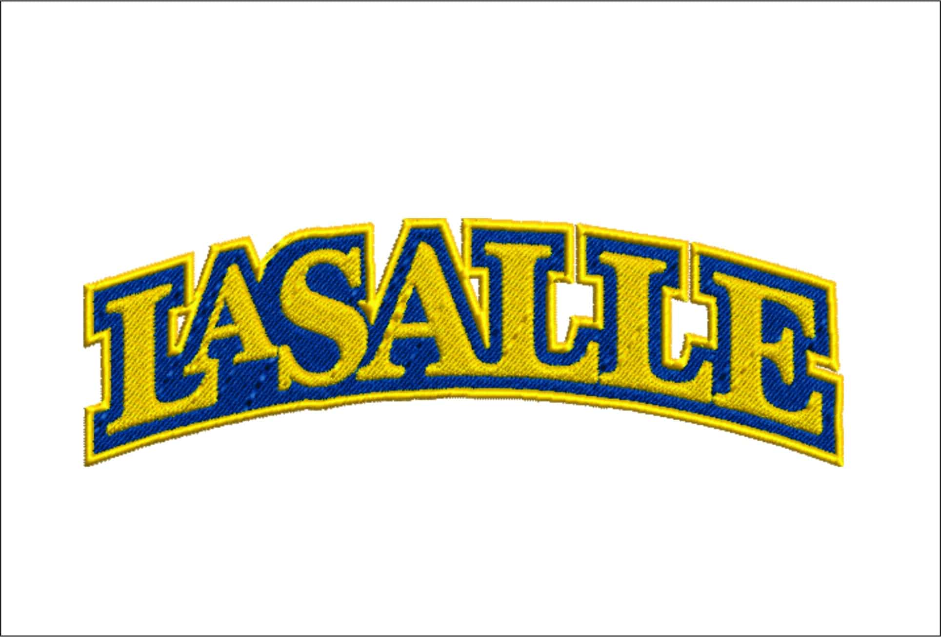 La Salle Explorers embroidery design - Logo embroidery machine pattern embroidery file - instant download in a frame