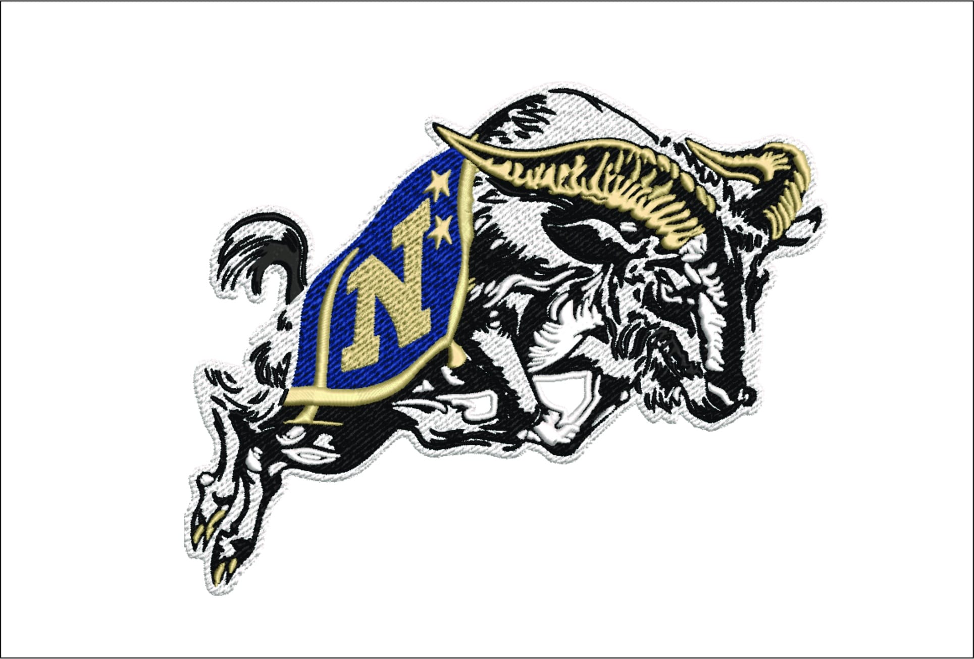 Navy Midshipman 2009 embroidery design - Navy Academy Athletics embroidery machine pattern embroidery file - instant download in a frame