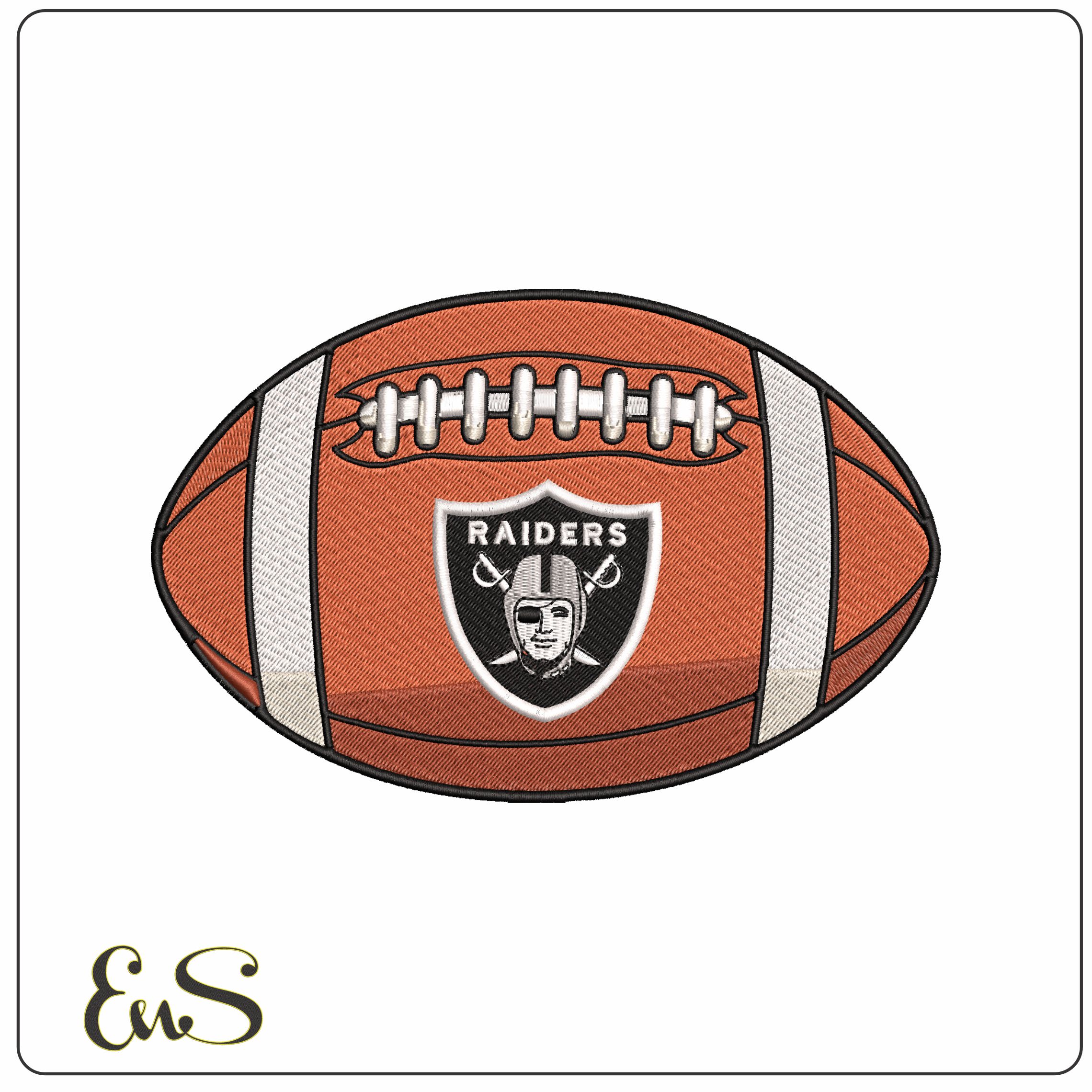 Las Vegas Raiders American Football NFL   - Elegant embroidery design file - instant download