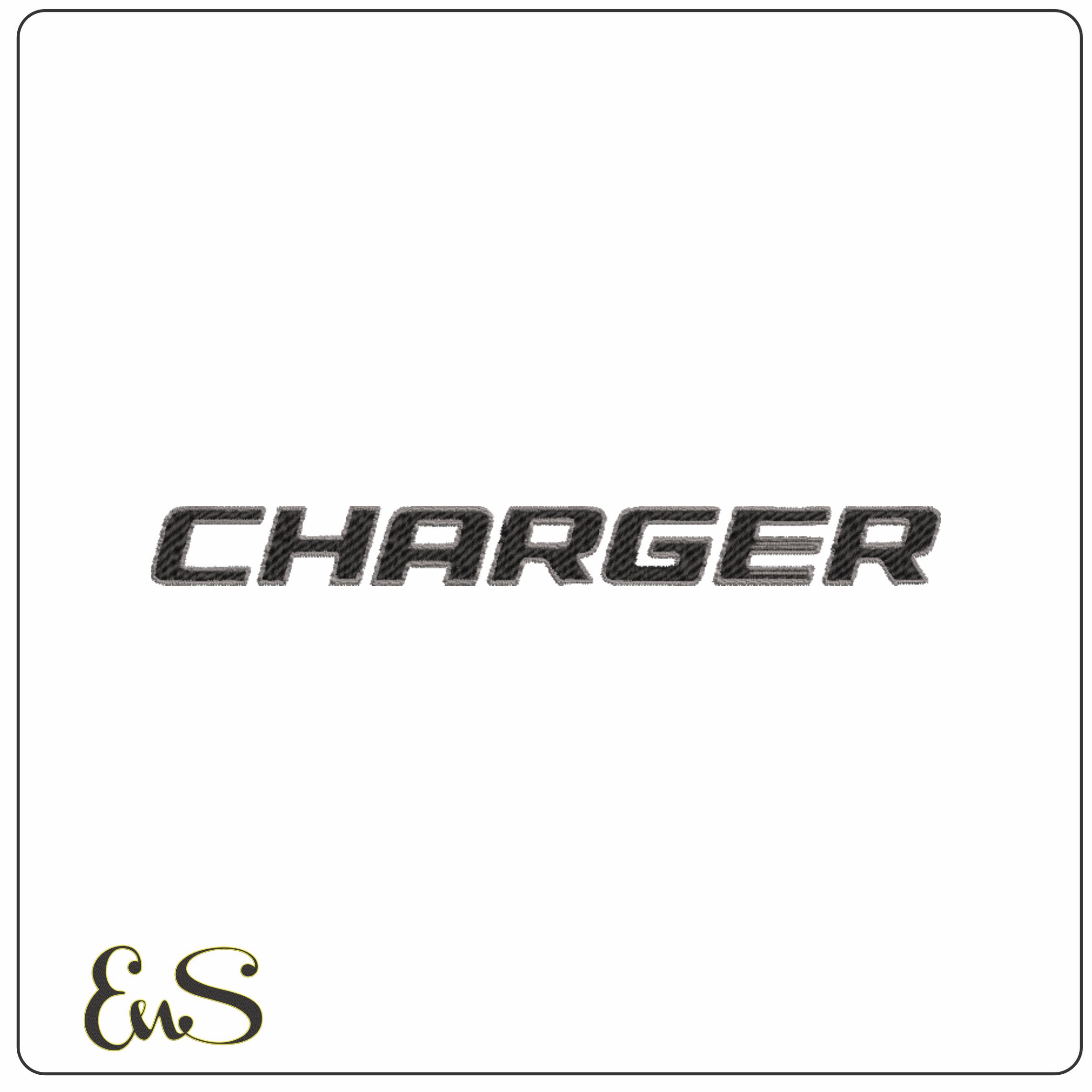 Charger Hell Cat Logo embroidery design - Dodge Hell Cat design machine pattern Car Auto Company embroidery file instant download frame