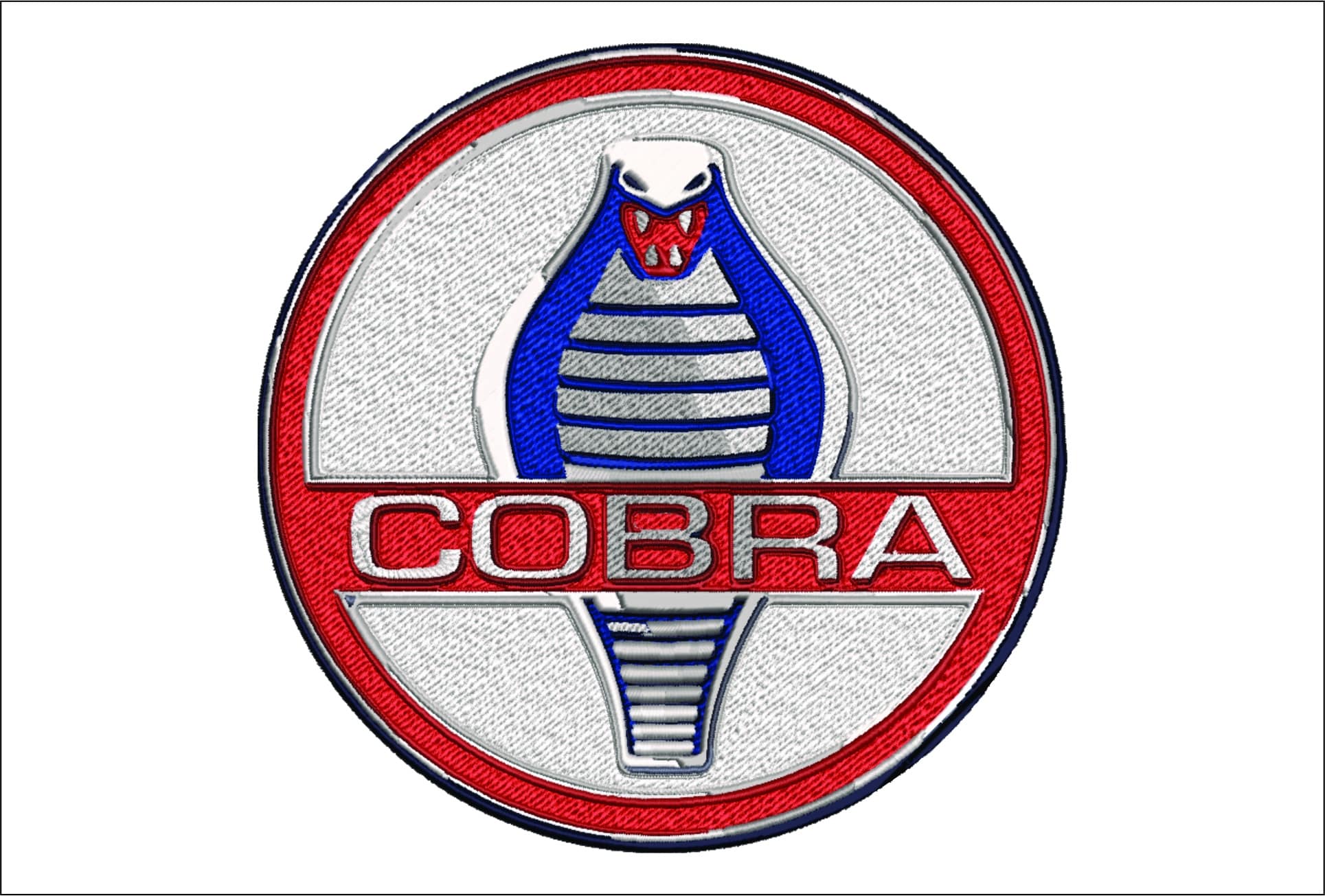 Cobra Shelby Snake - Ford Car embroidery design - Logo design machine pattern Car Auto Company embroidery file instant download in a frame