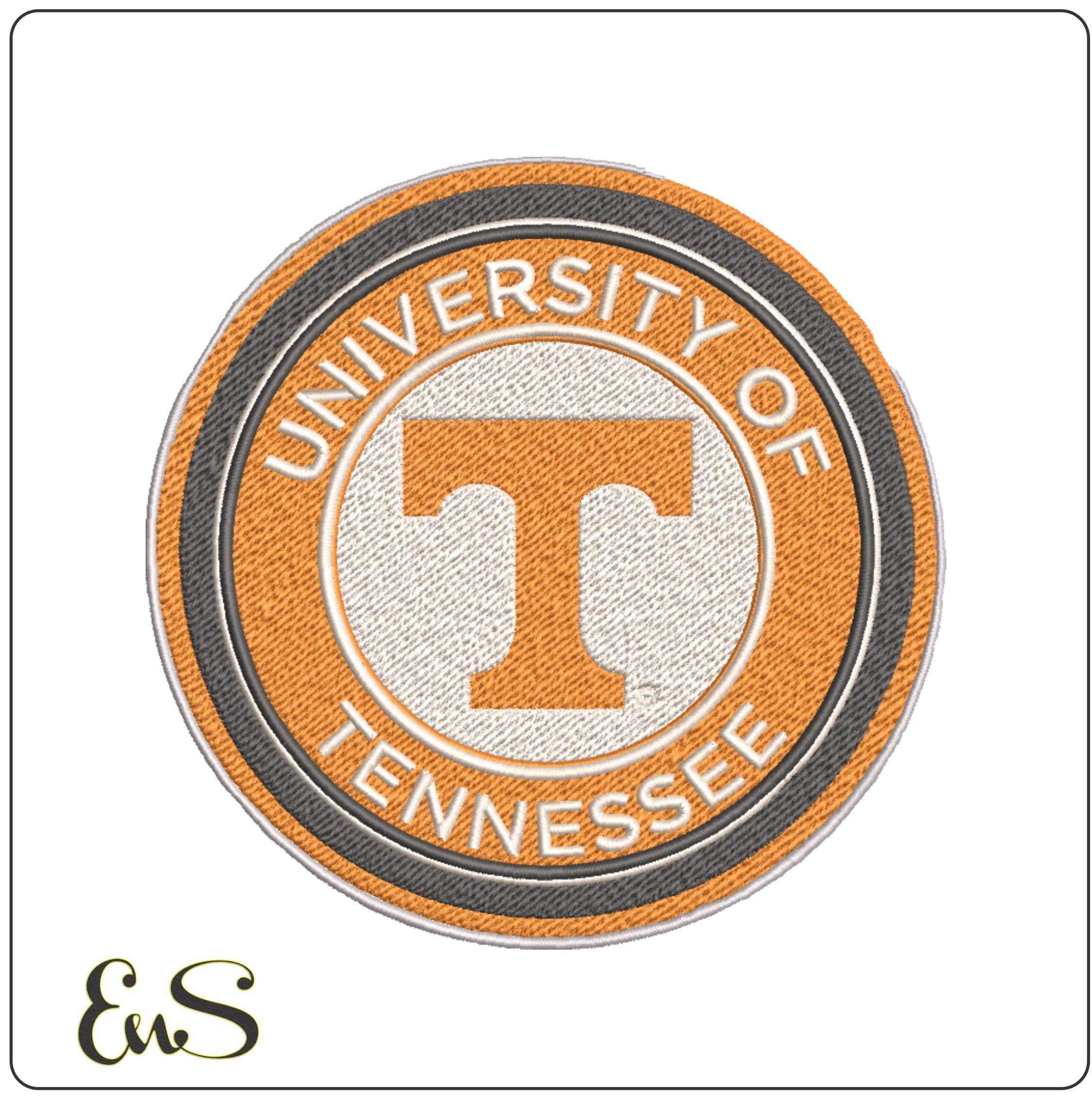 Tennessee Volunteers embroidery design University of Tennessee Logo embroidery machine pattern embroidery file instant download