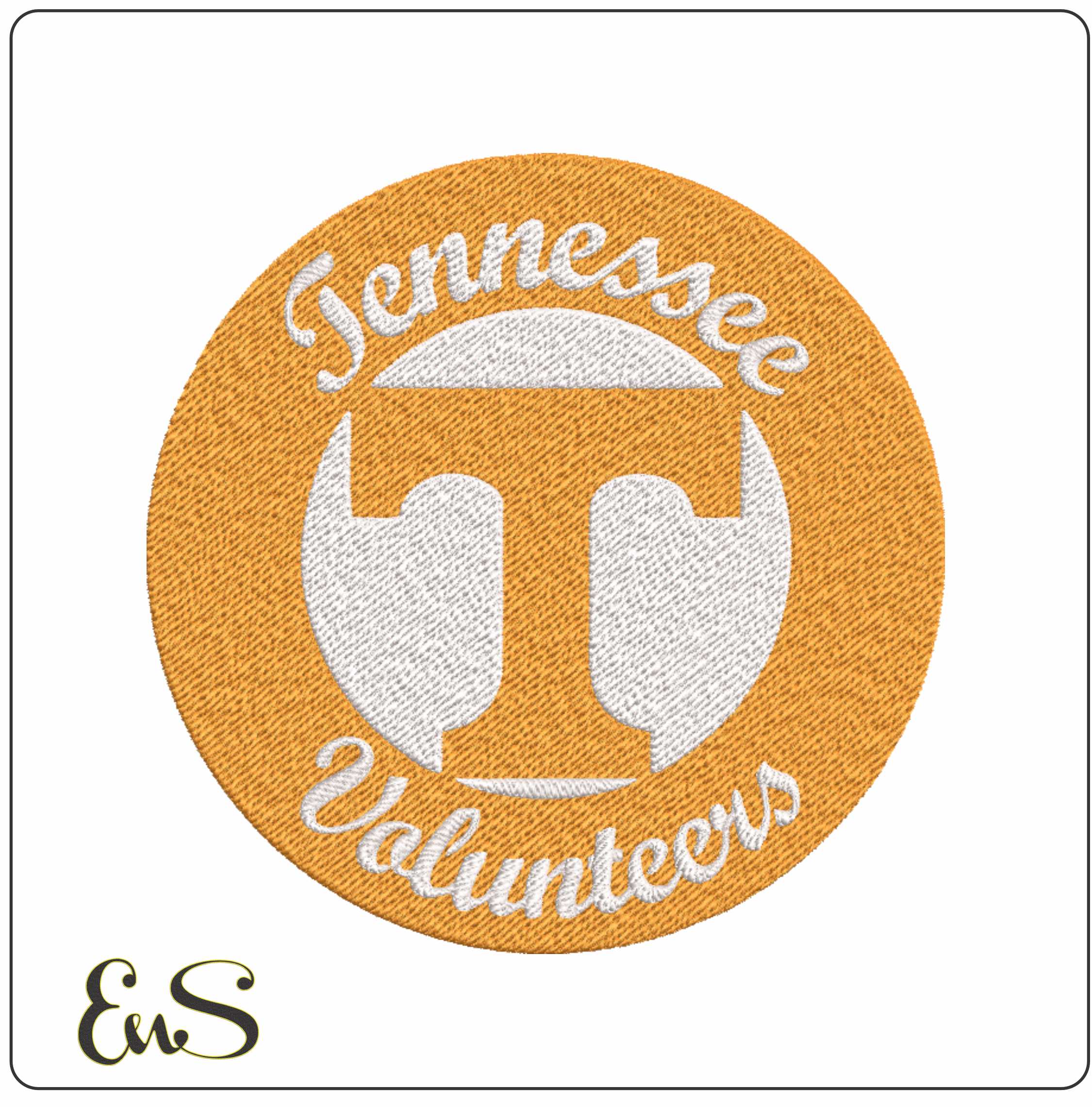 Tennessee Volunteers embroidery design University of Tennessee Logo embroidery machine pattern embroidery file instant download