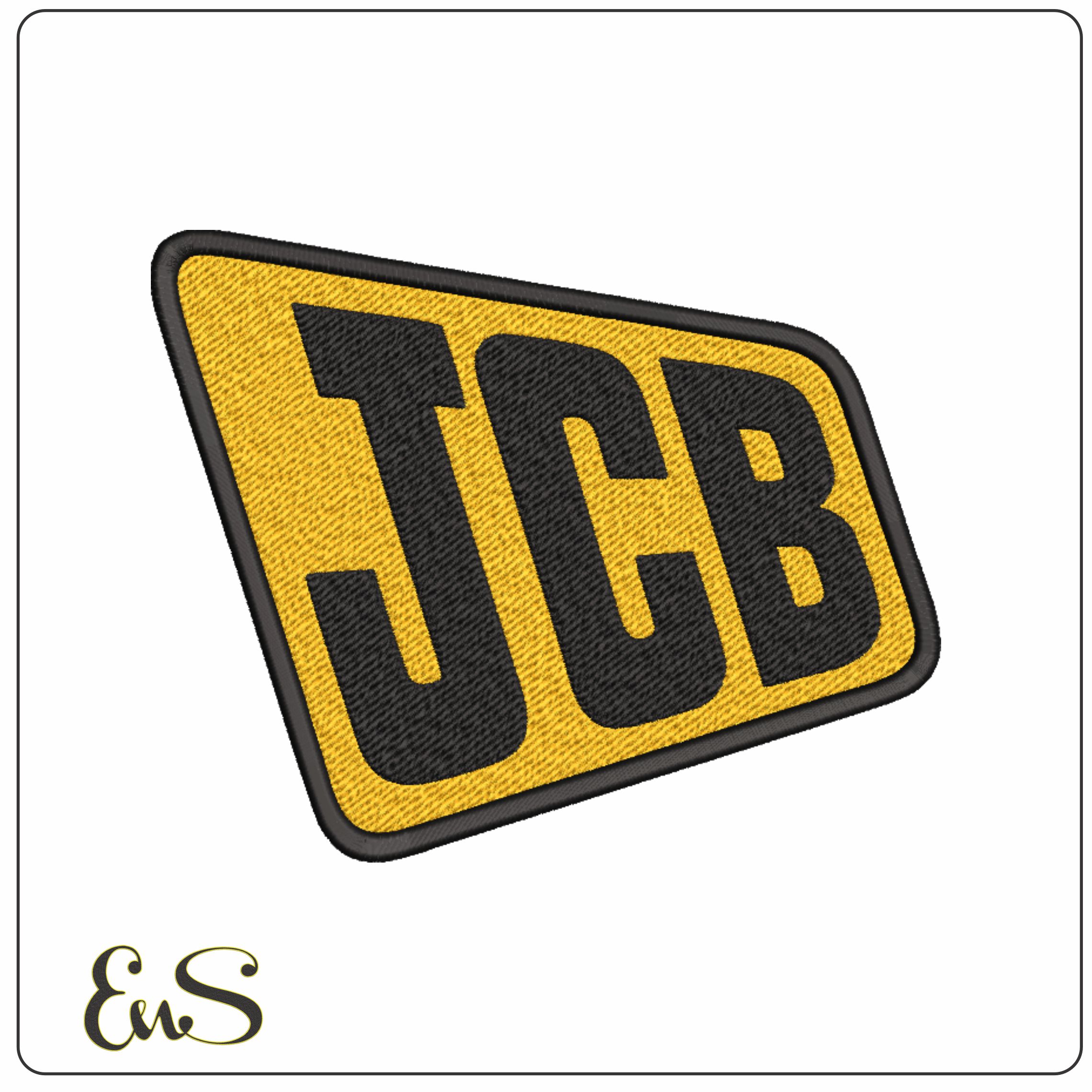 JCB Logo 2003 embroidery design - JCB Truck, Heavy Equipment group design machine pattern Car Auto Company embroidery file instant download