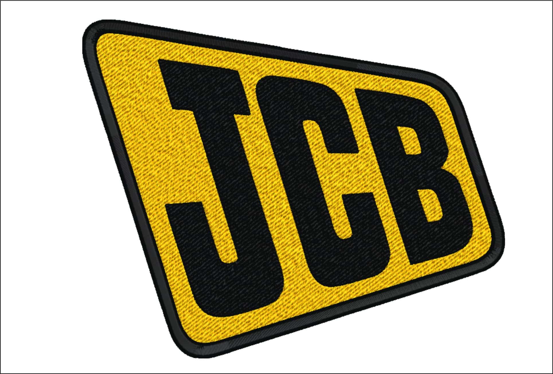 JCB Logo 2003 embroidery design - JCB Truck, Heavy Equipment group design machine pattern Car Auto Company embroidery file instant download