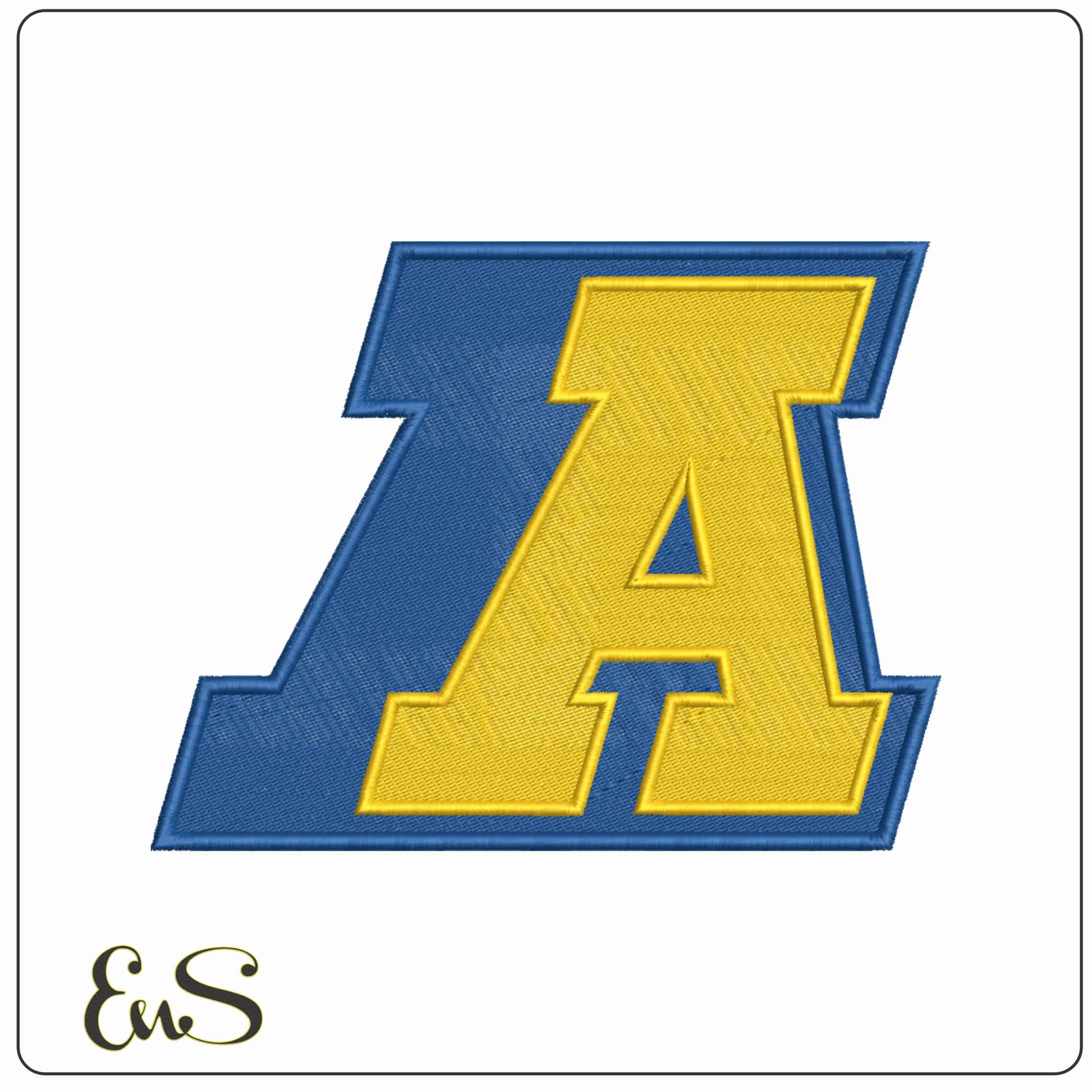Akron Zip 1995 to 2002 University of Akron - Elegant embroidery design file-instant download