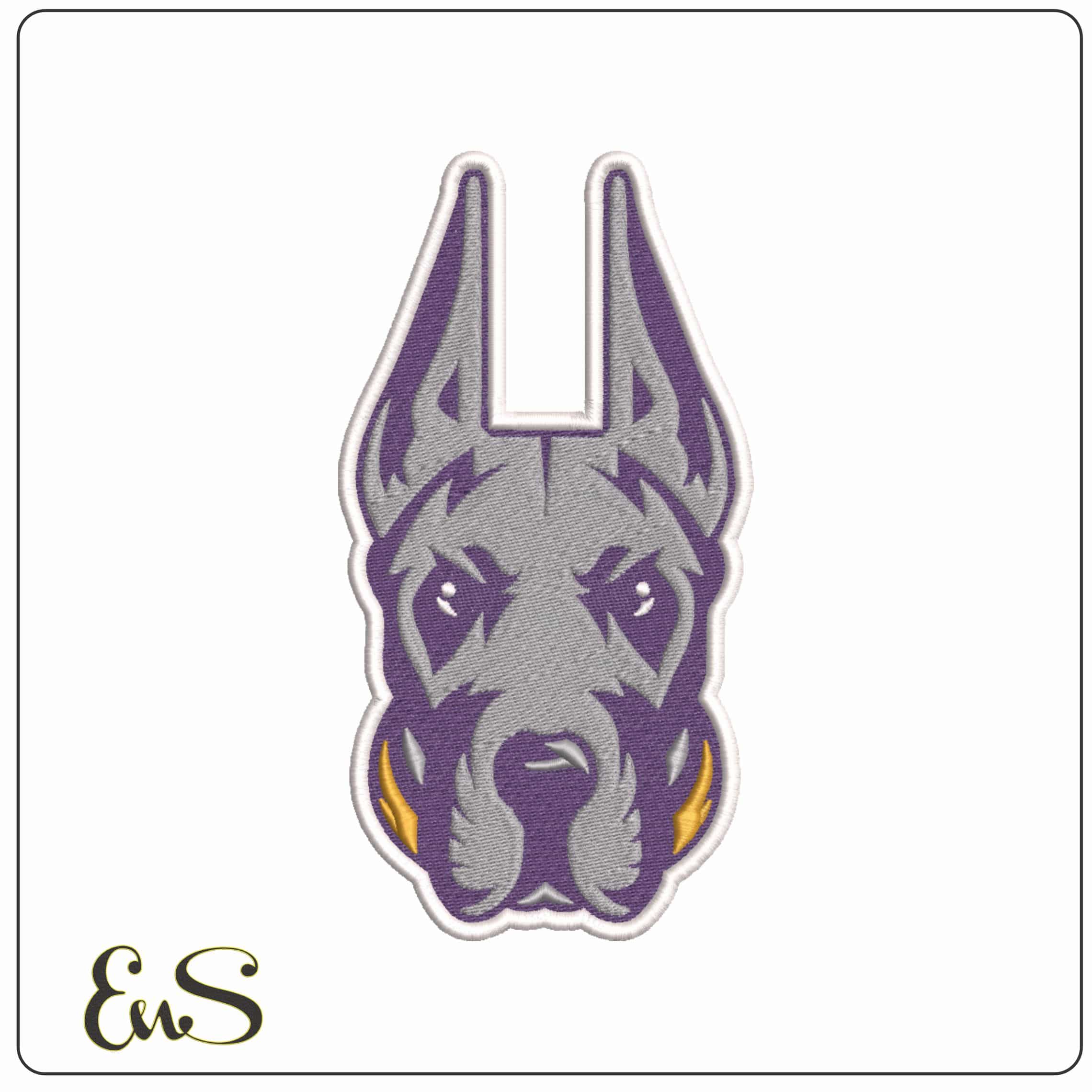 Albany Great Danes 2023 on University at Albany College - Elegant embroidery design file-instant download