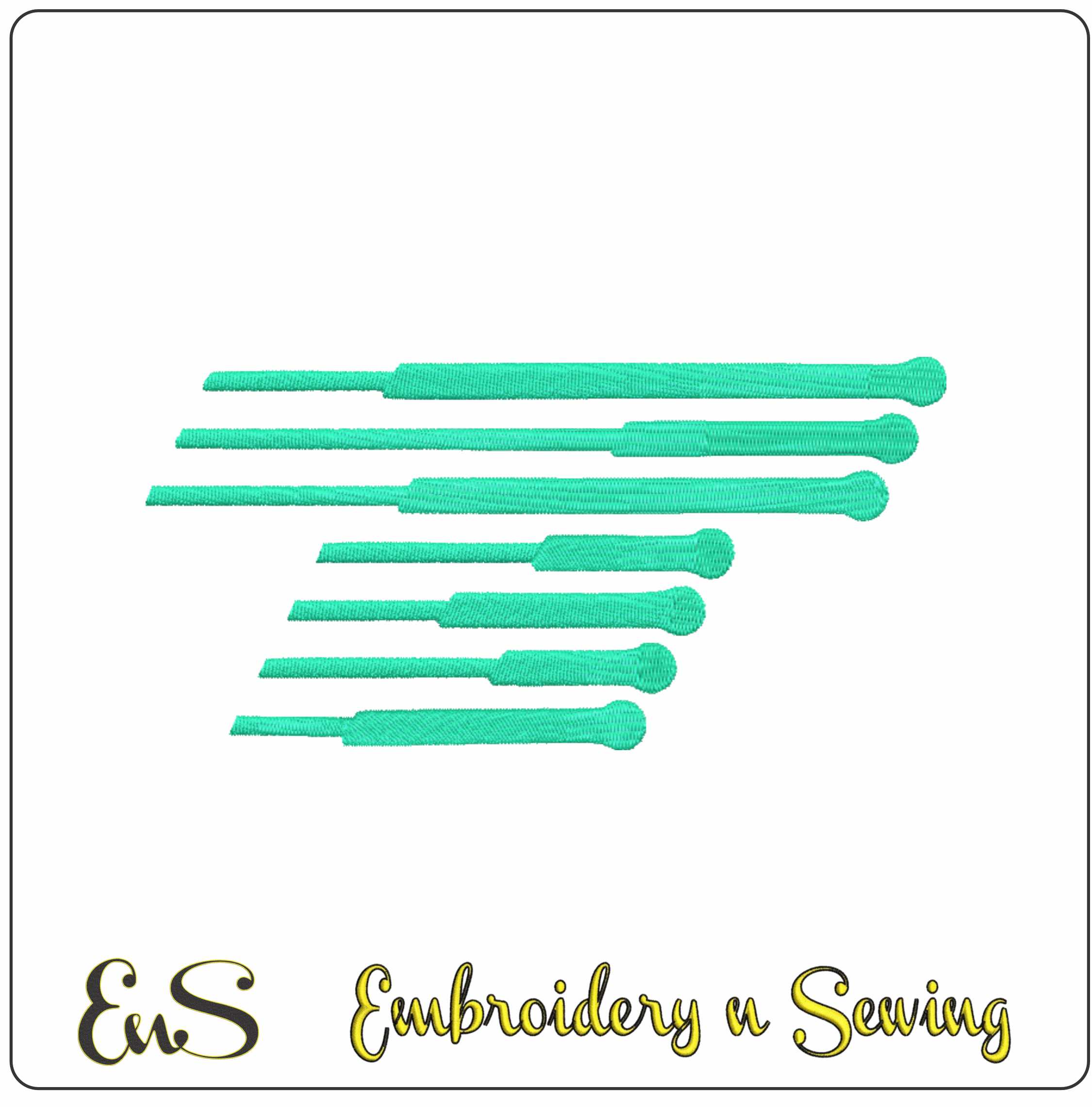 Torque LIV Golf embroidery design - Golf League Logo design machine pattern Sports embroidery file instant download in a frame