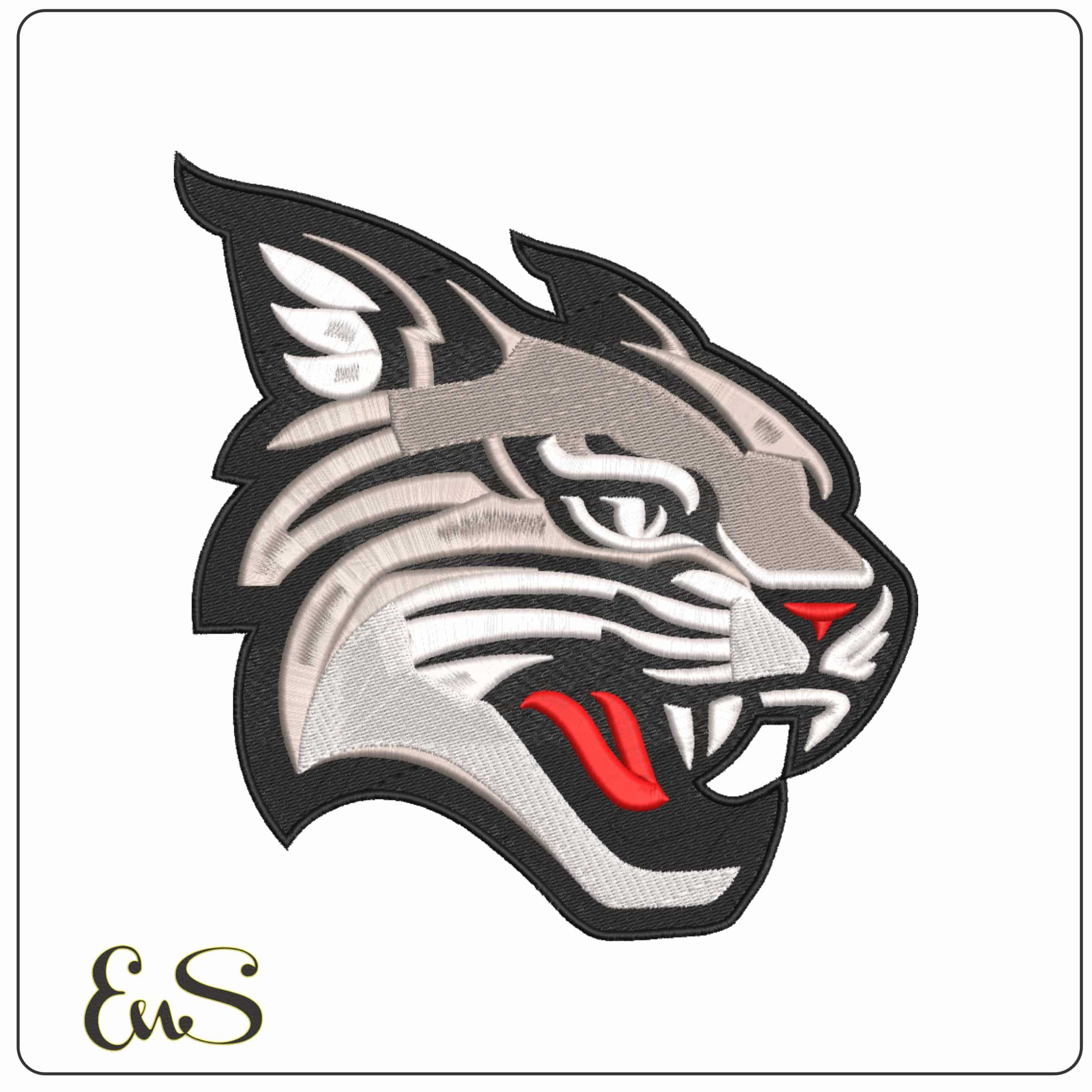 Davidson Wildcats 2023 on Davidson College  - Elegant embroidery design file-instant download