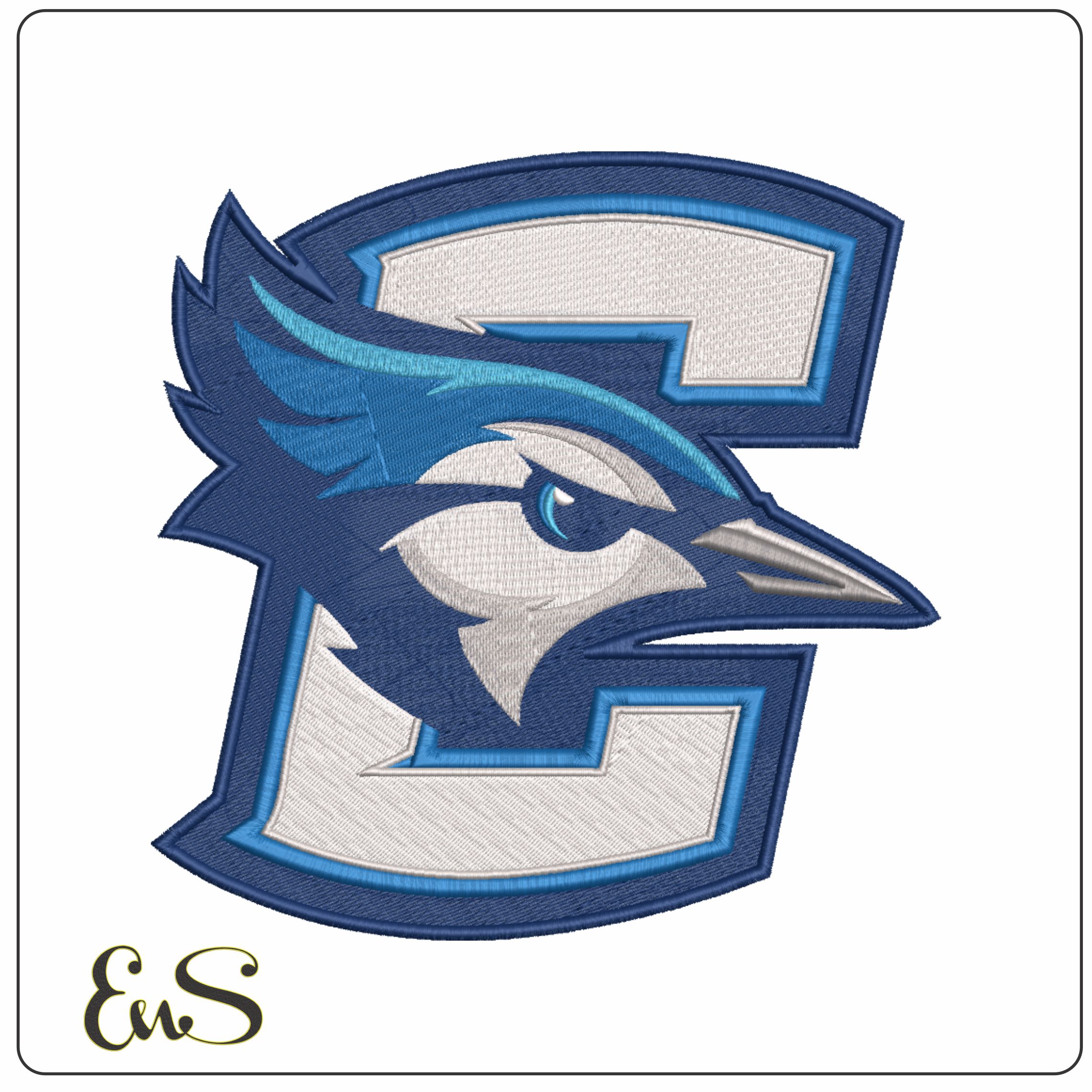 Creighton Bluejays 2013 on Creighton University - Elegant embroidery design file-instant download