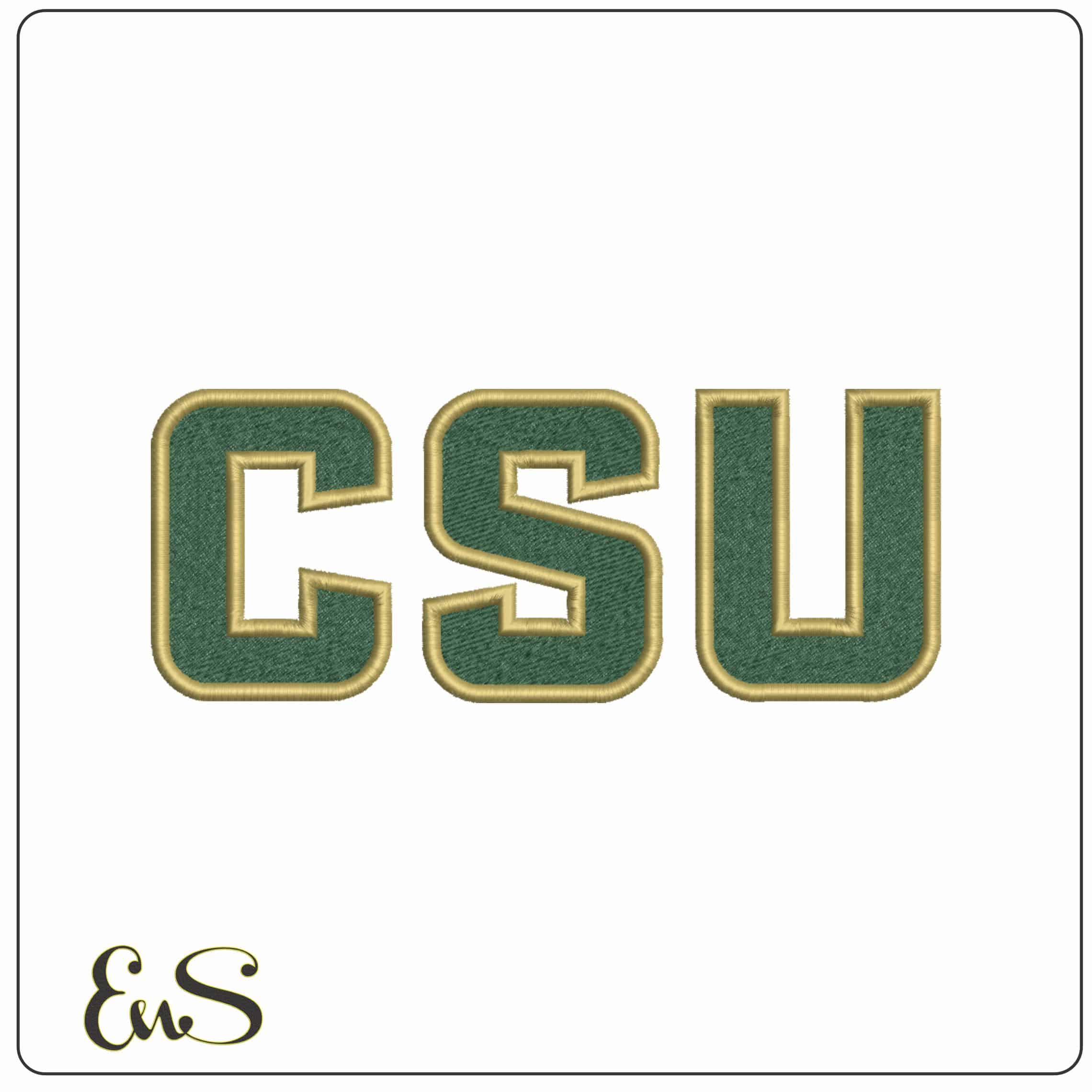 Colorado State Rams Alternative Colorado State University College - Elegant embroidery design file-instant download