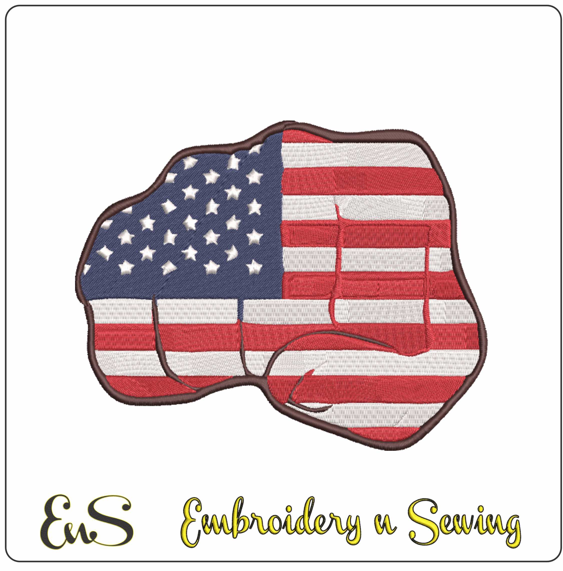Machine embroidery design 4th July embroidery - Flag Fist Pump embroidery design - American flag Fist Pump - USA embroidery - Memorial day