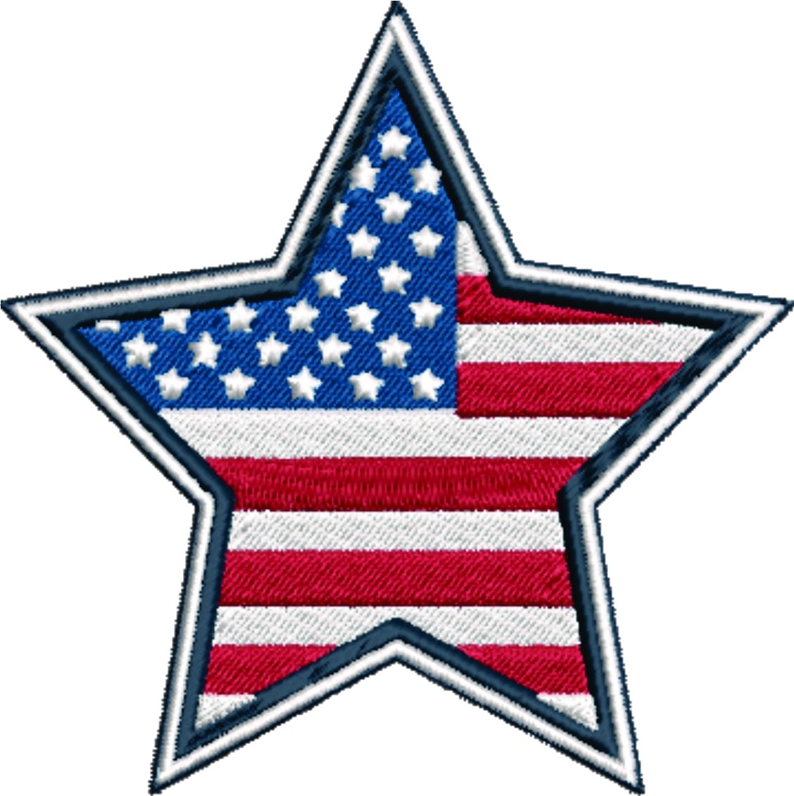 4th July embroidery - Flag Star embroidery design - American flag Eagle - USA embroidery - Memorial day - Machine embroidery design