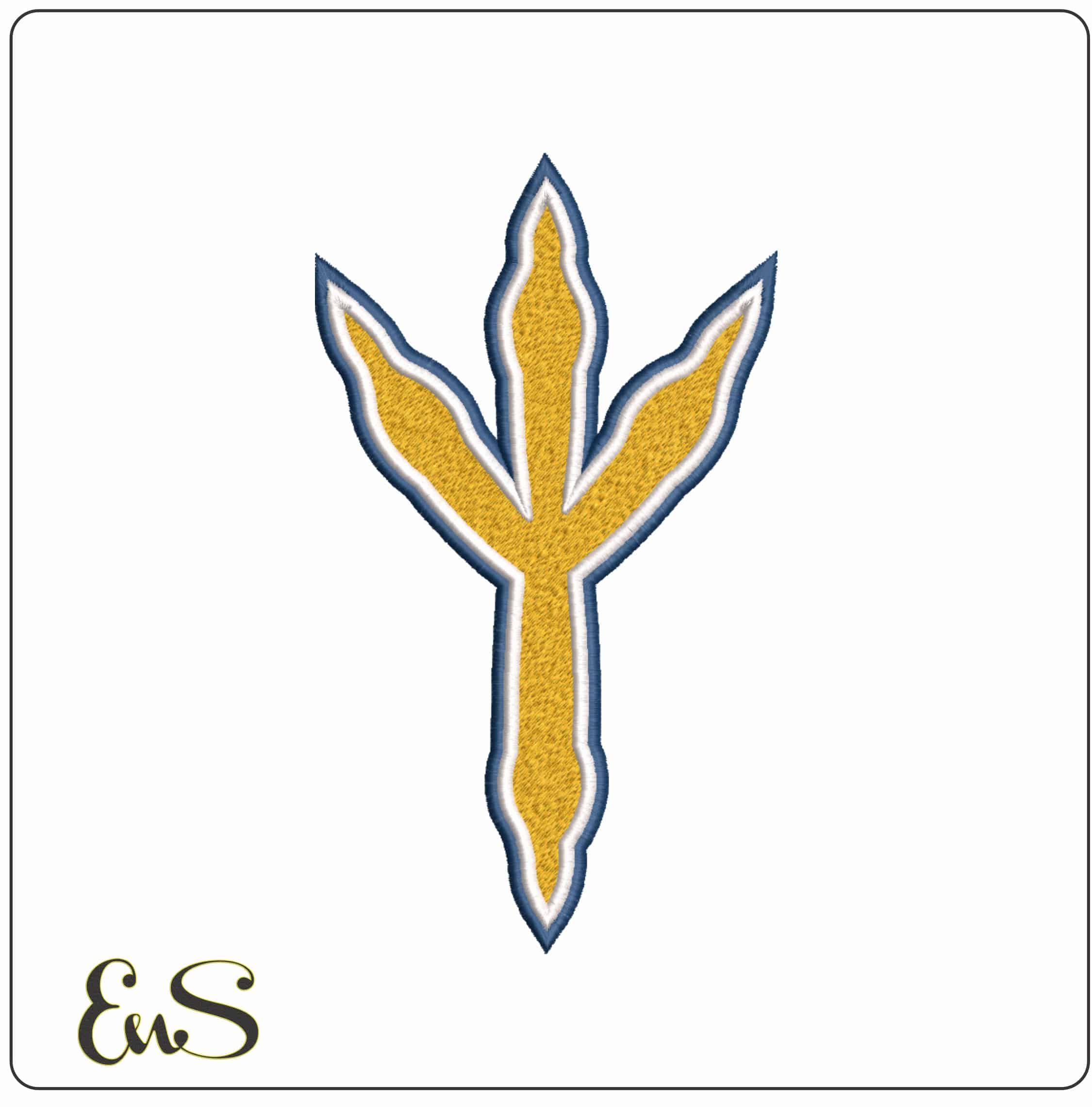 Chattanooga Mocs Alternative University of Tennessee - Elegant embroidery design file-instant download