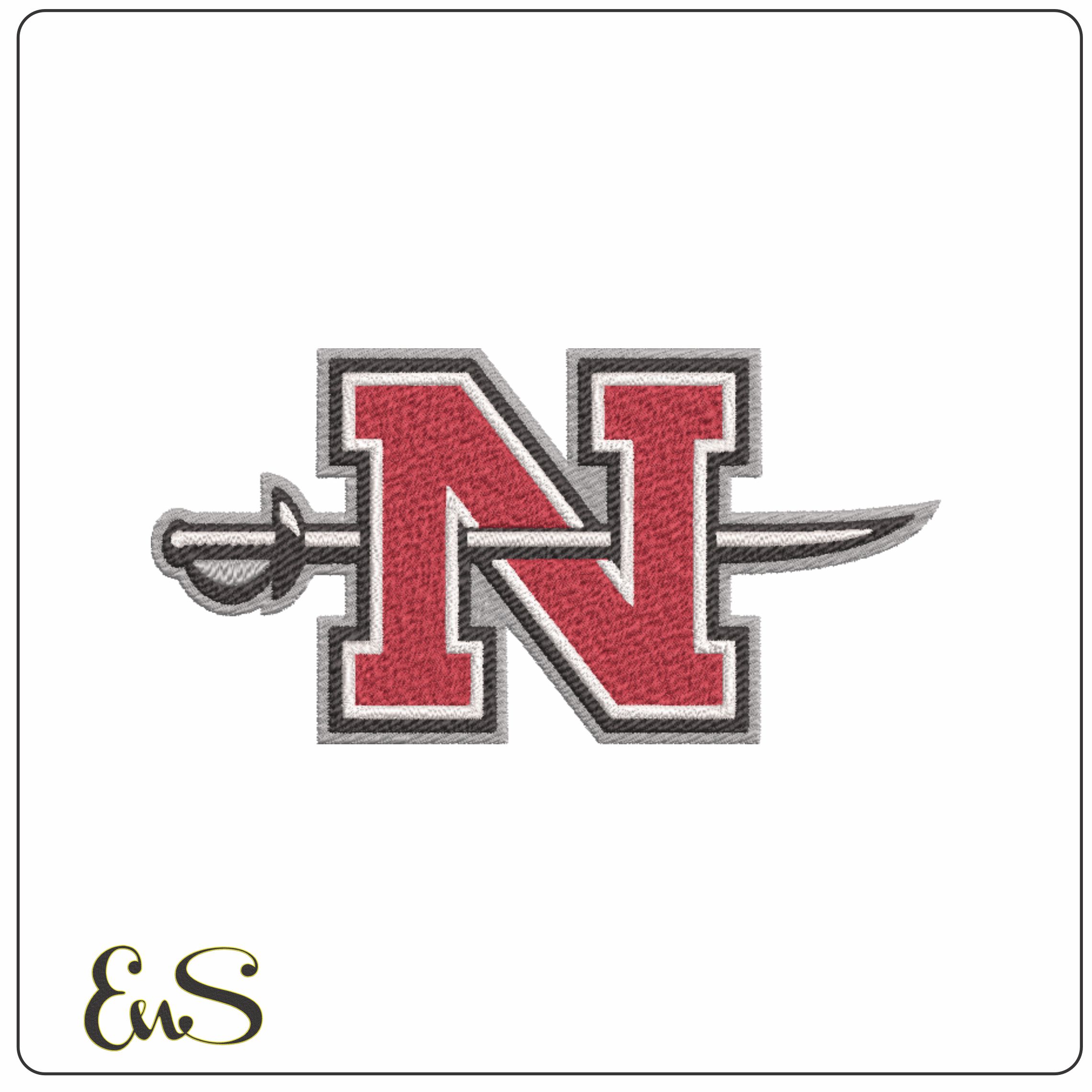 Nicholls State University embroidery design - Nicholls  State University embroidery machine pattern embroidery file - instant download