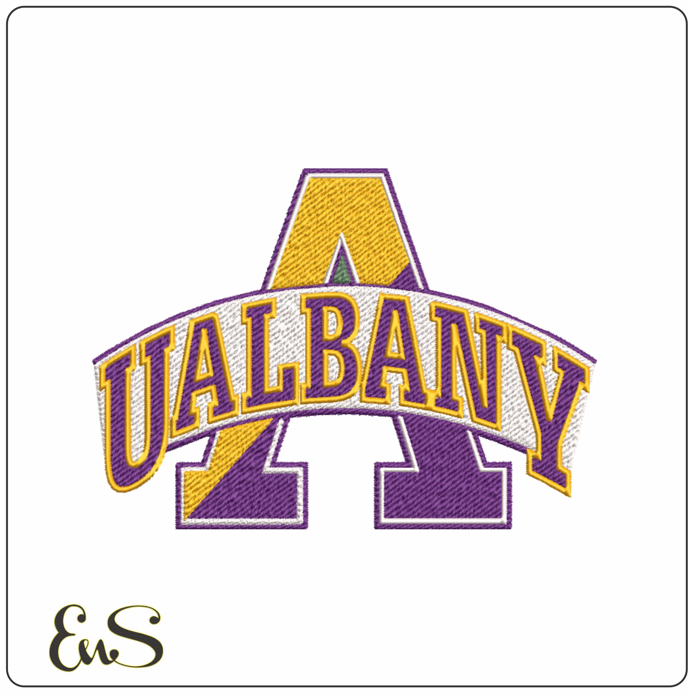 Christmas Stocking Albany Great Danes 1993 2002 University    - Elegant embroidery design file-instant download