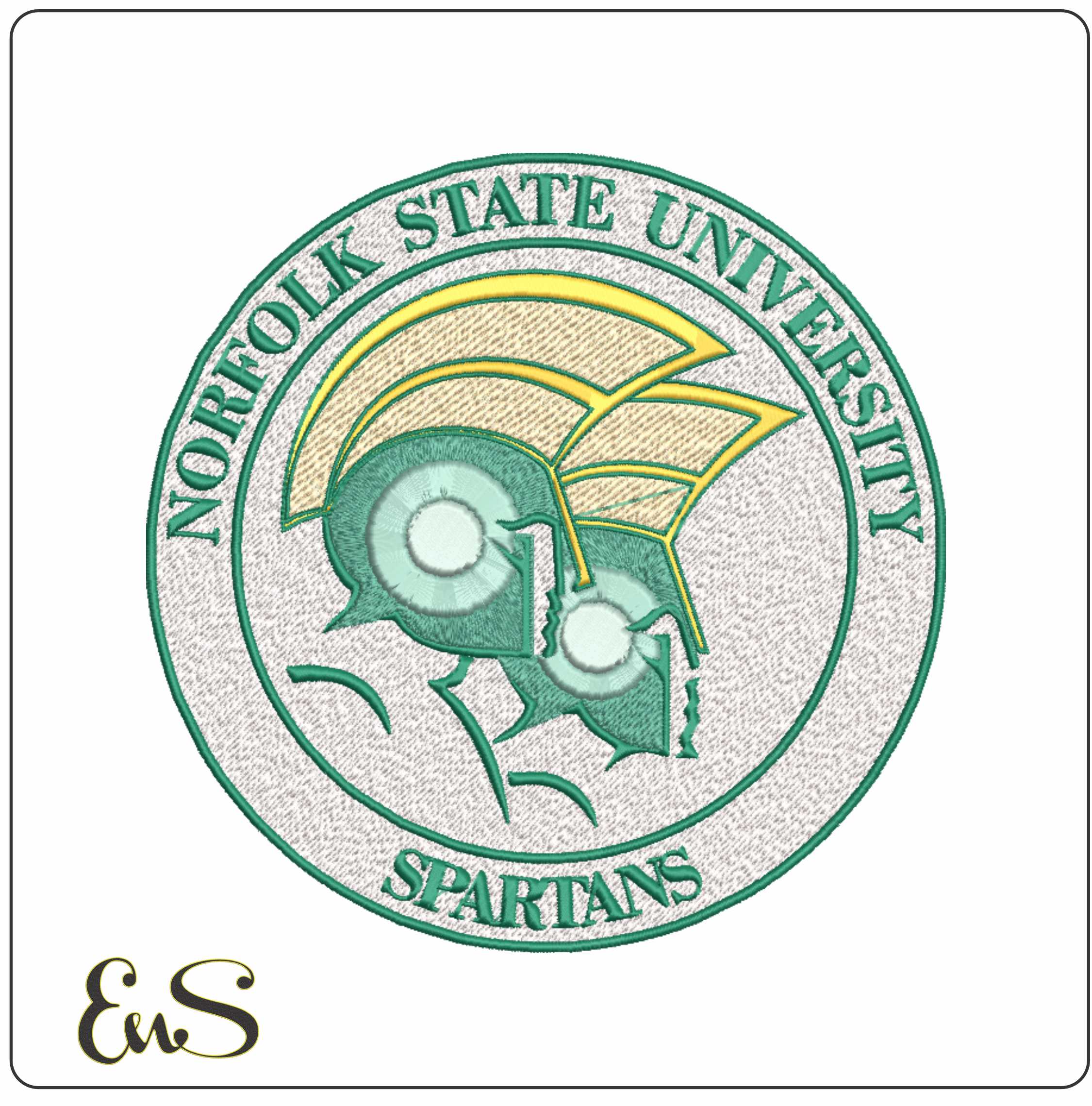 Norfolk State Spartans men's basketball embroidery design -Norfolk State University  men's basketball NCAA  embroidery machine pattern embroidery file - instant download
