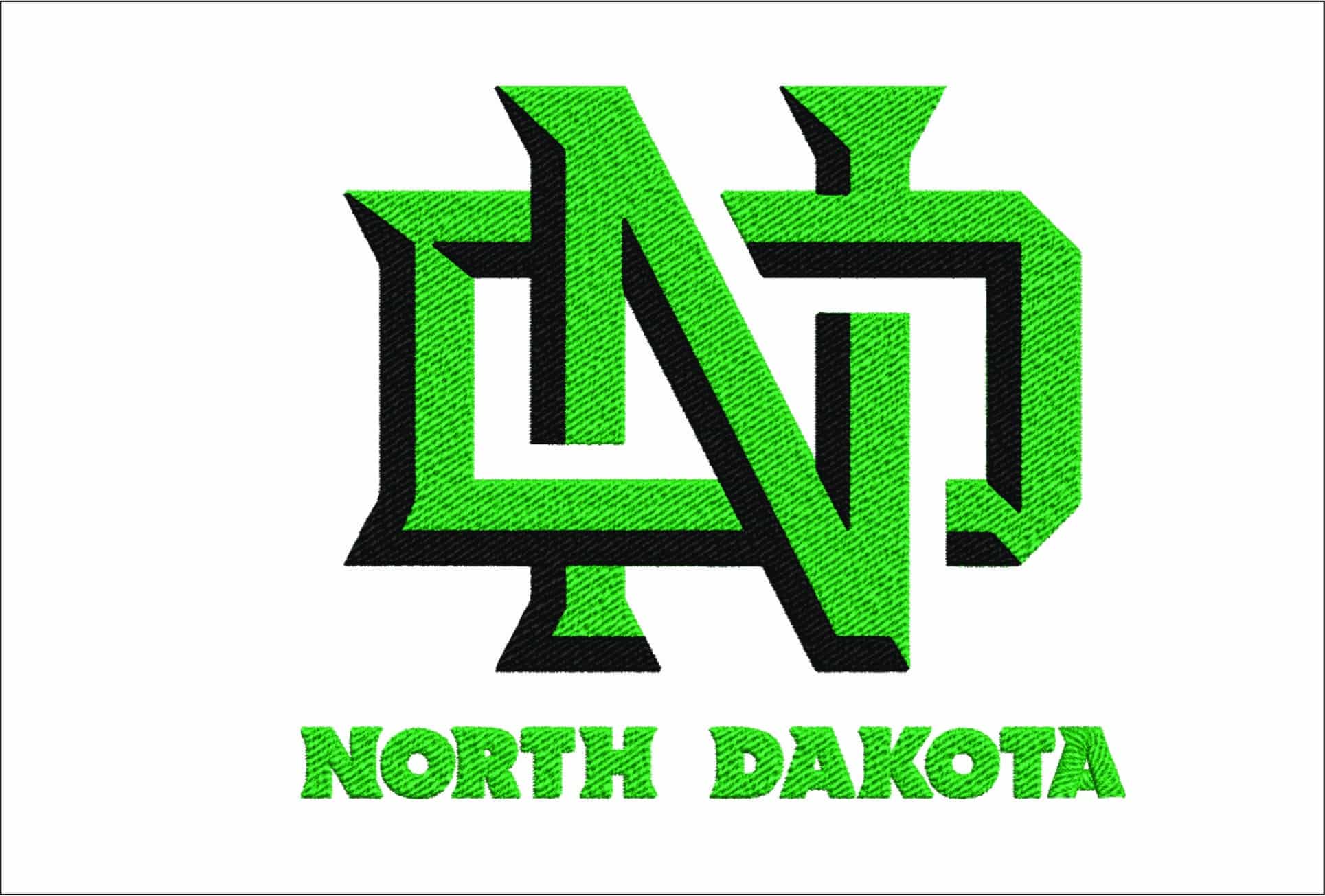 North Dakota Hawks State University embroidery design -North Dakota Hawks State University men's Football NCAA  embroidery machine pattern embroidery file - instant download