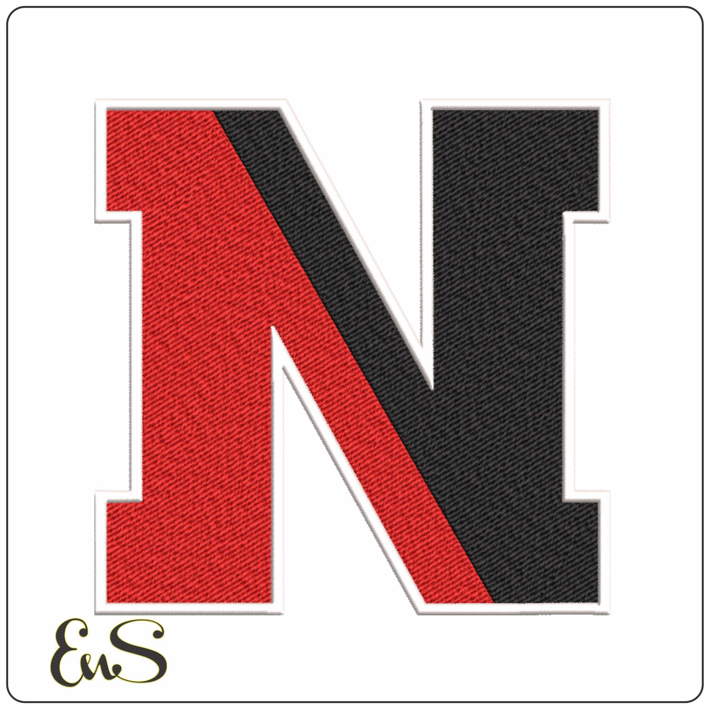 Northeastern Huskies University embroidery design -Northeastern University, Boston, men's Basketball embroidery machine pattern embroidery file - instant download