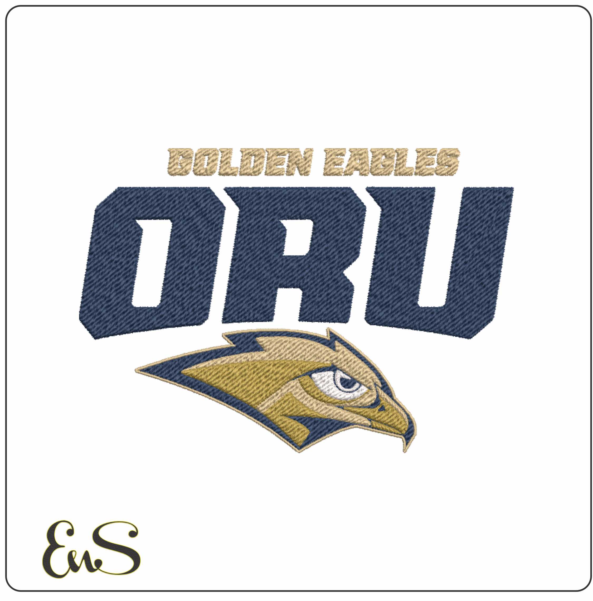 Oral Roberts Golden Eagles embroidery design -Oral Roberts Golden Eagles University, men's basketball embroidery machine pattern embroidery file - instant download
