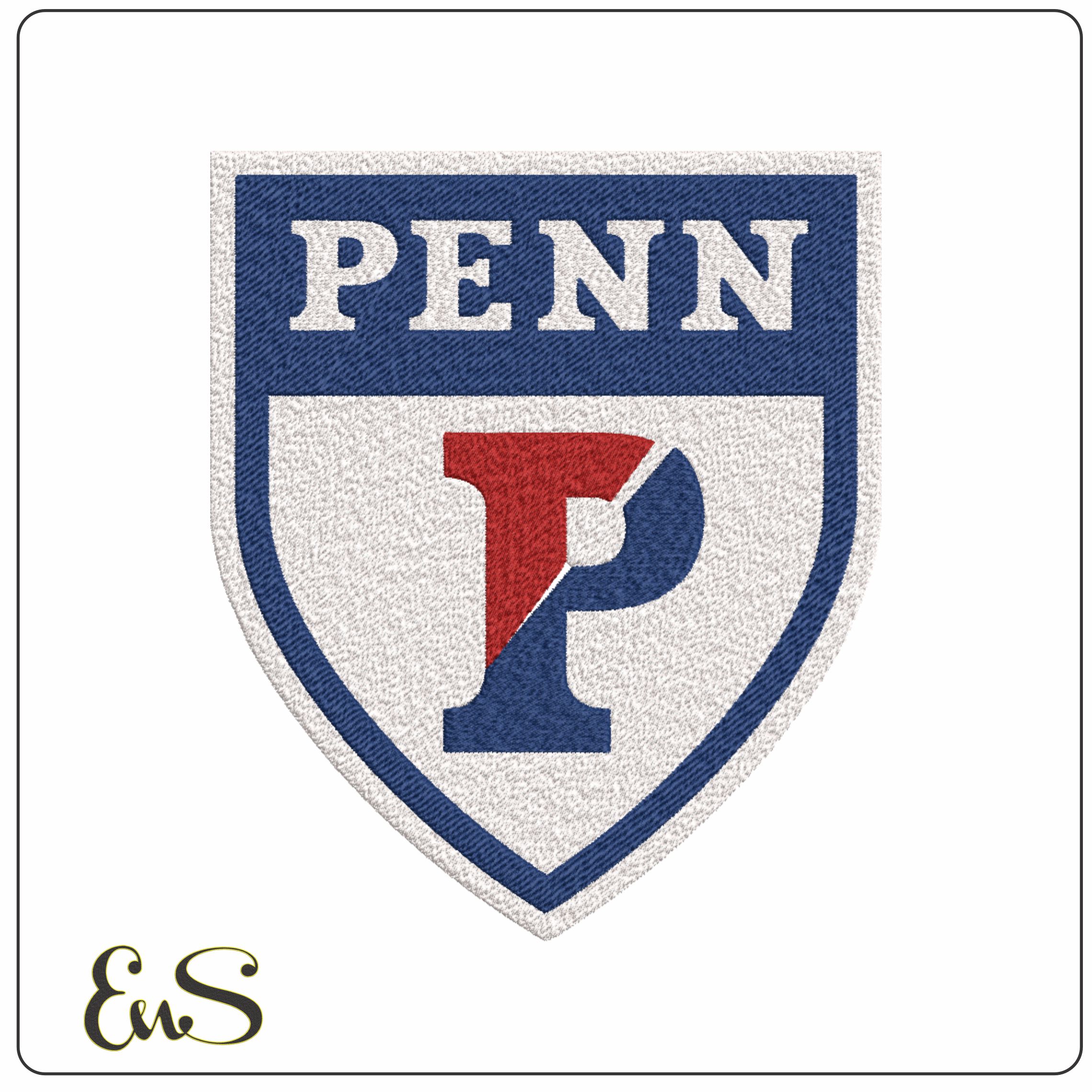 Penn Quakers embroidery design -Penn Quakers University, men's basketball embroidery machine pattern embroidery file - instant download