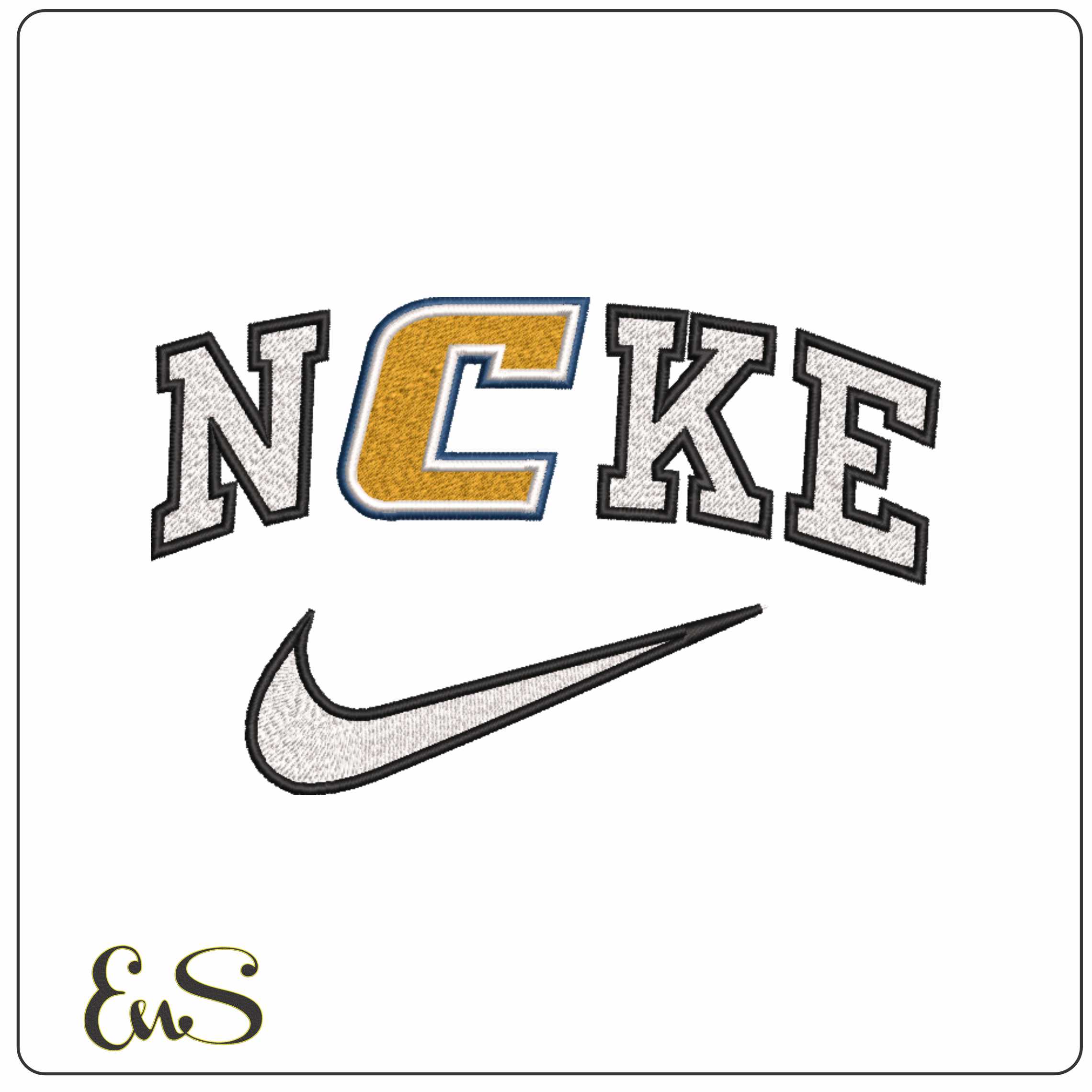 Nike Chattanooga Mocs 2022 on University of Tennessee     - Elegant embroidery design file-instant download
