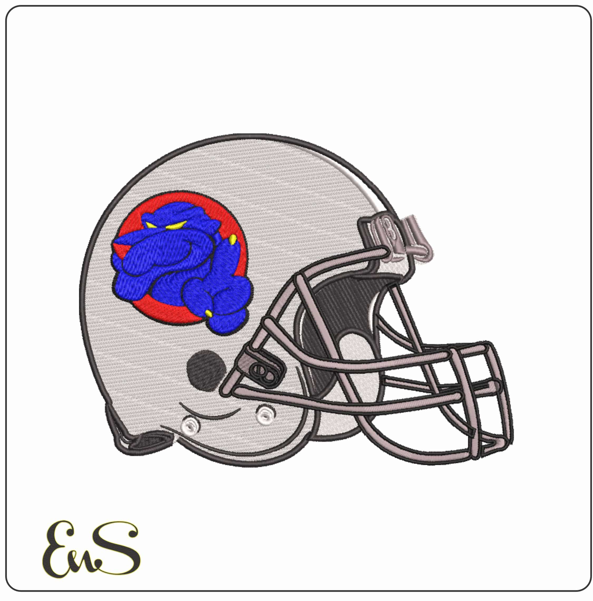 AF Helmet Georgia State Panthers Logo 1994  2002  University     - Elegant embroidery design file-instant download
