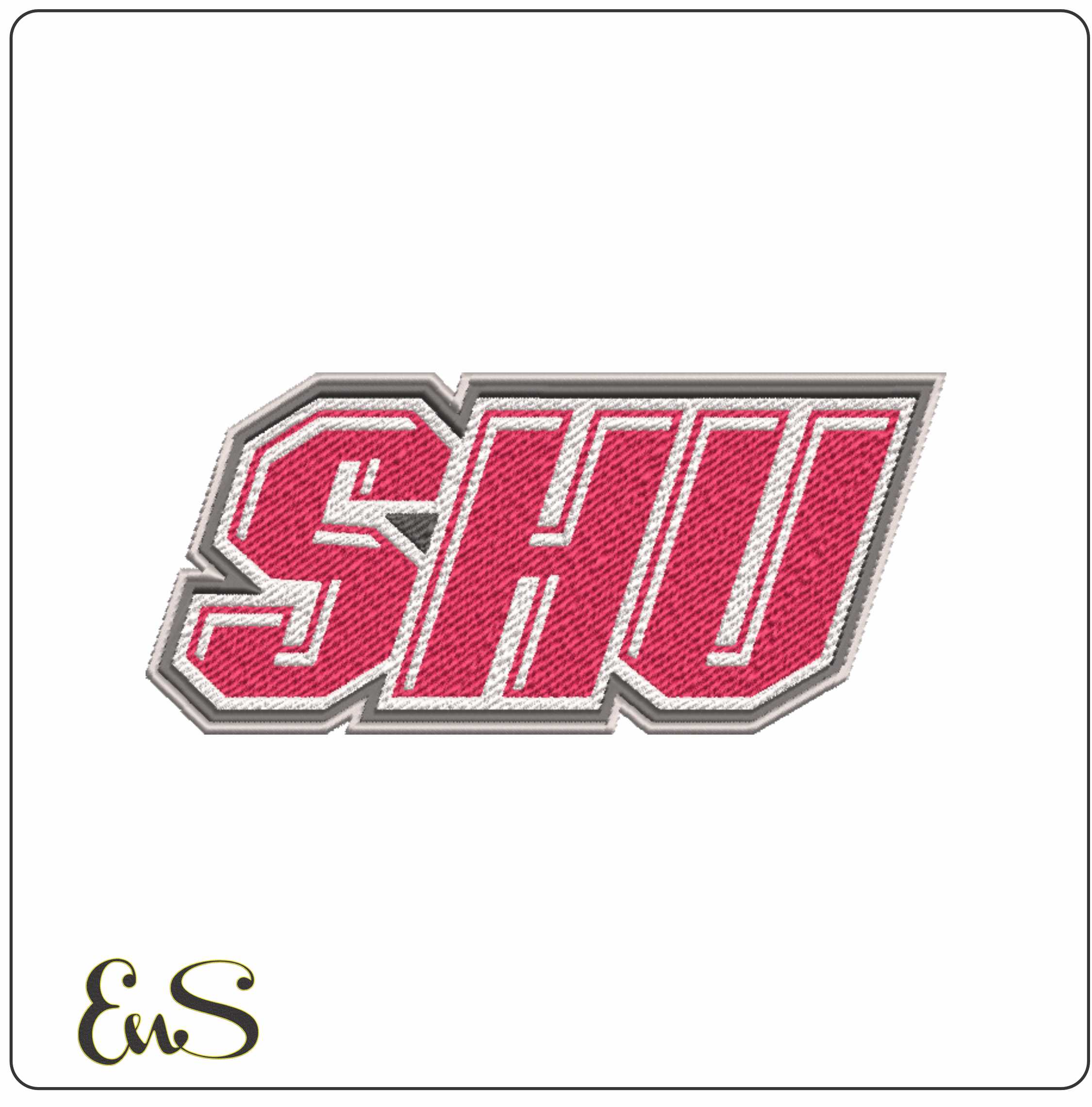 Sacred Heart Pioneers embroidery design - Sacred Heart Pioneers University men's football embroidery machine pattern embroidery file - instant download