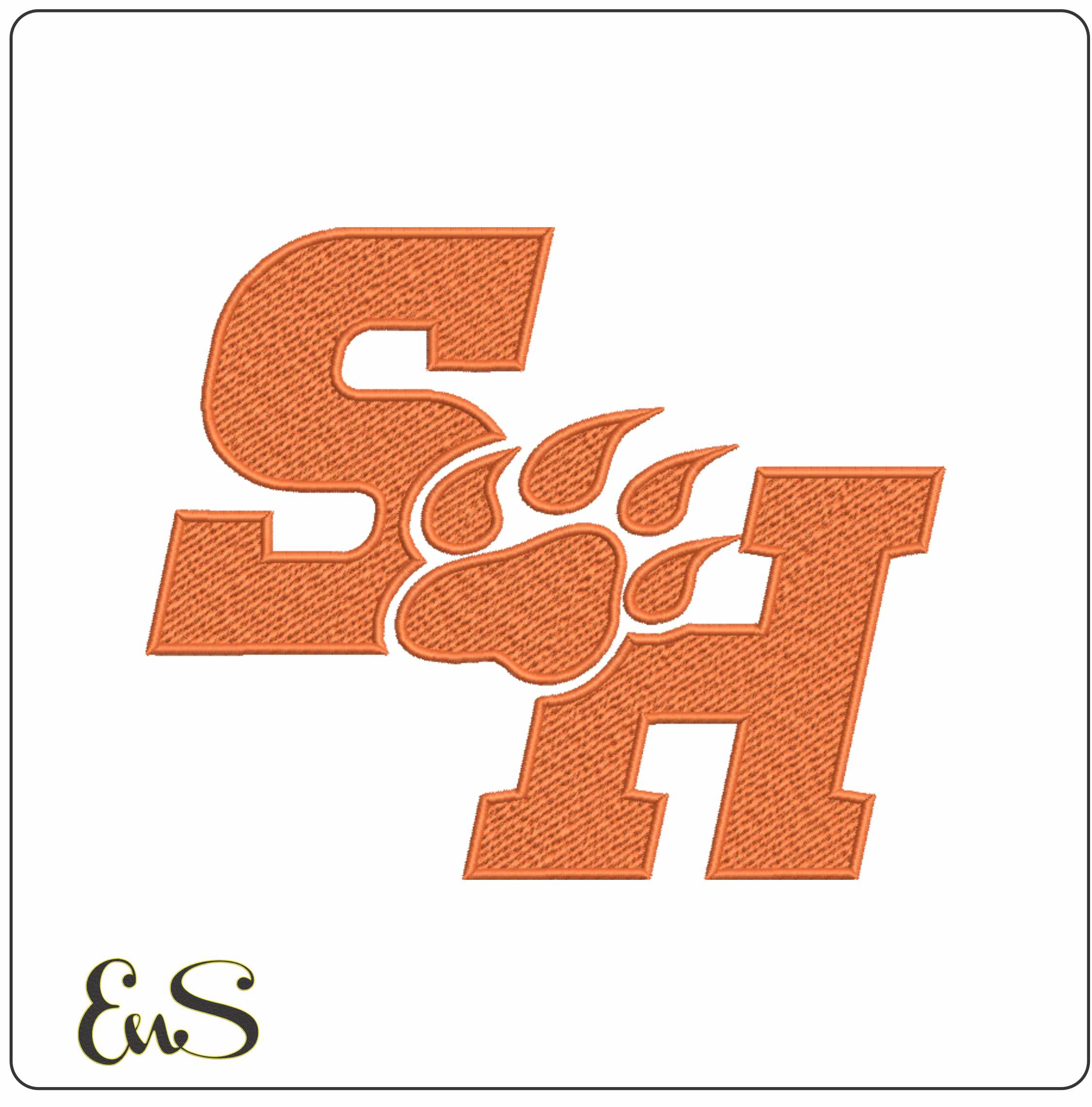 Sam Houston Bearkats  embroidery design -Sam Houston Bearkats University men's Football embroidery machine pattern embroidery file - instant download