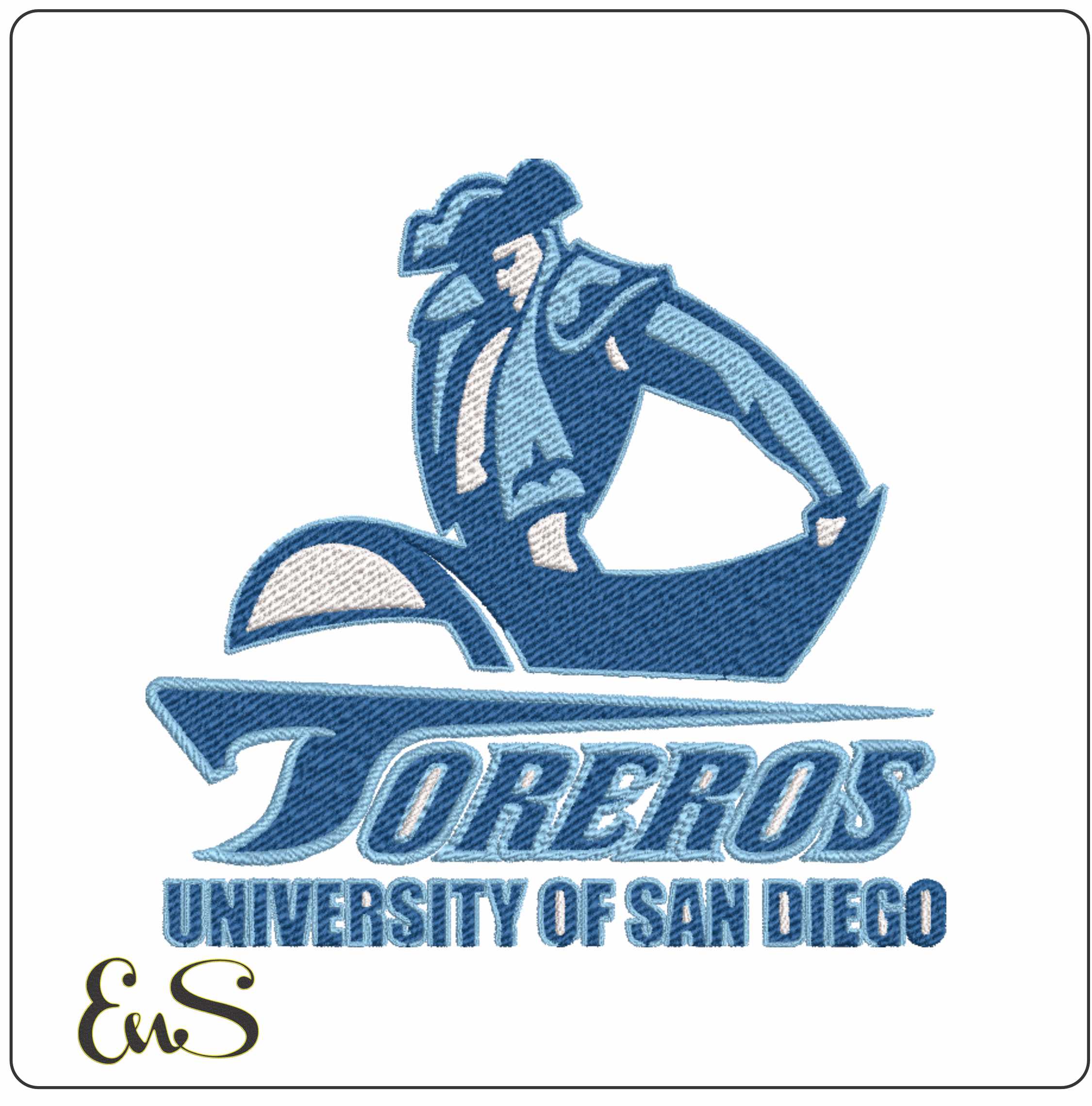 San Diego State Toreros embroidery design -San Diego Toreros University men's baseball embroidery machine pattern embroidery file - instant download