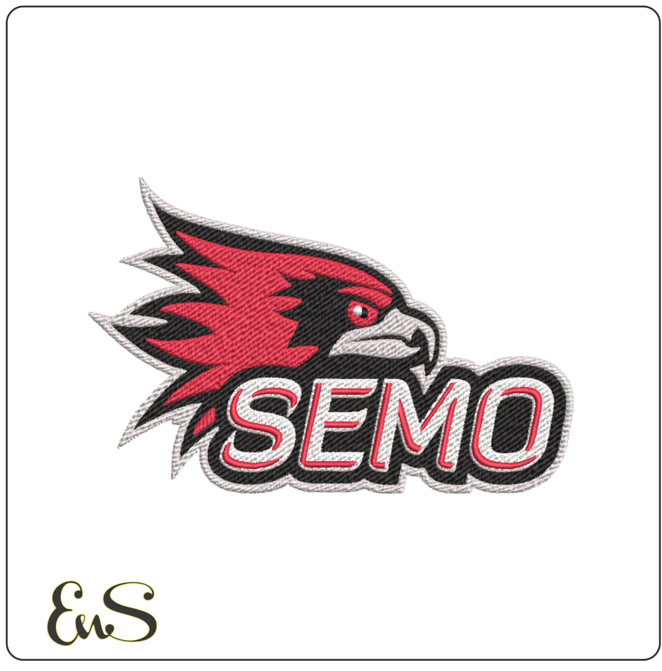 Southeast Missouri State Redhawks embroidery design -Southeast Missouri State Redhawks University men's football embroidery machine pattern embroidery file - instant download